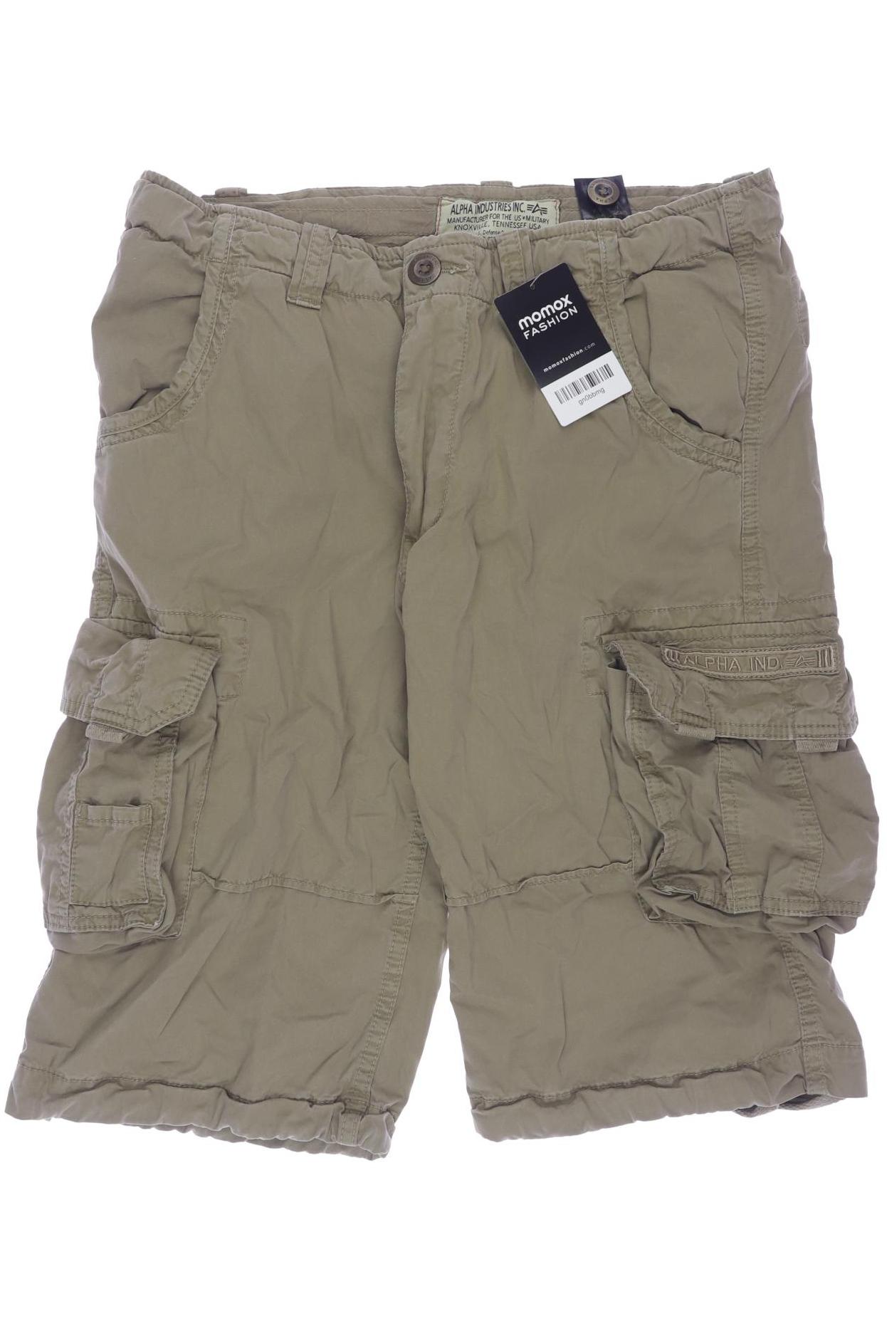 

Alpha industries Herren Shorts, grün, Gr. 31