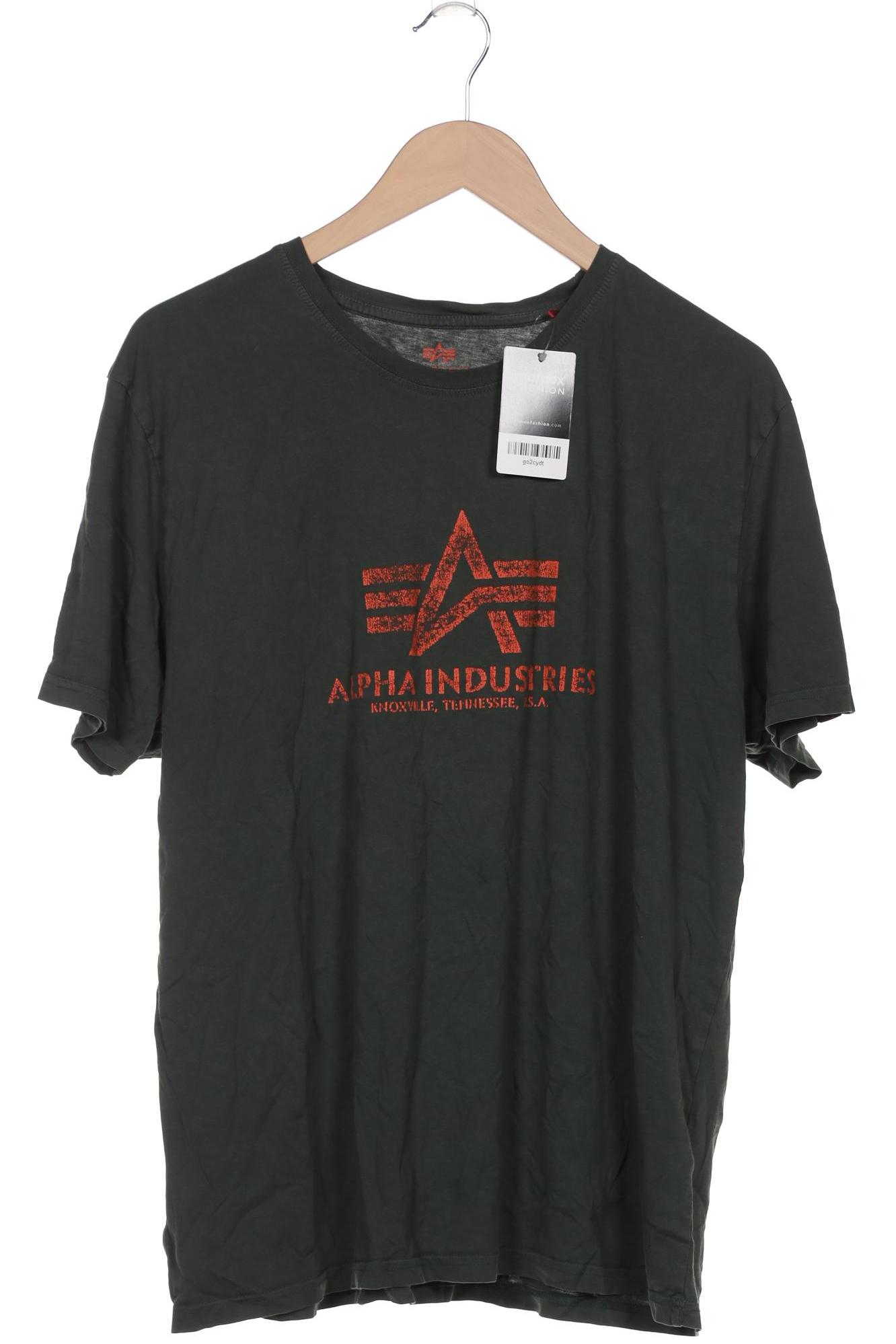 

Alpha industries Herren T-Shirt, grün, Gr. 58
