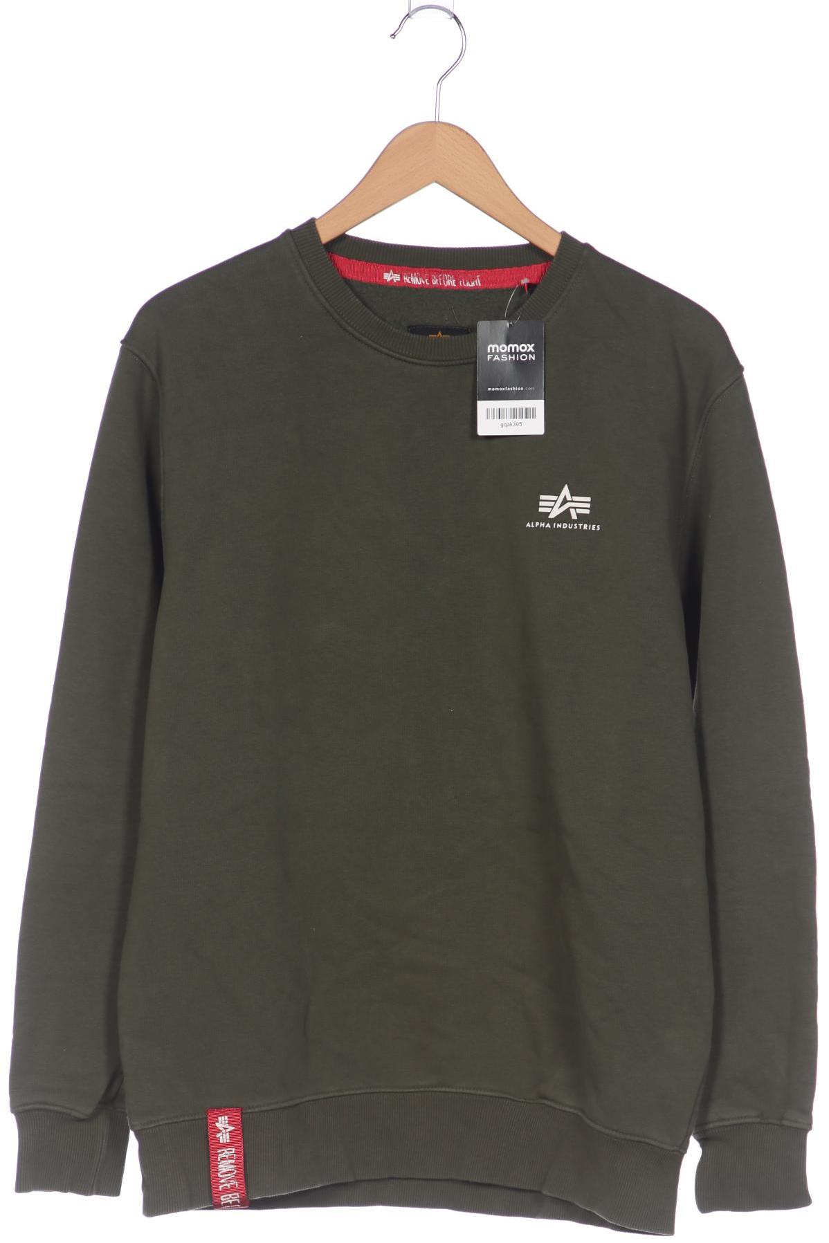 

Alpha industries Herren Sweatshirt, grün, Gr. 52