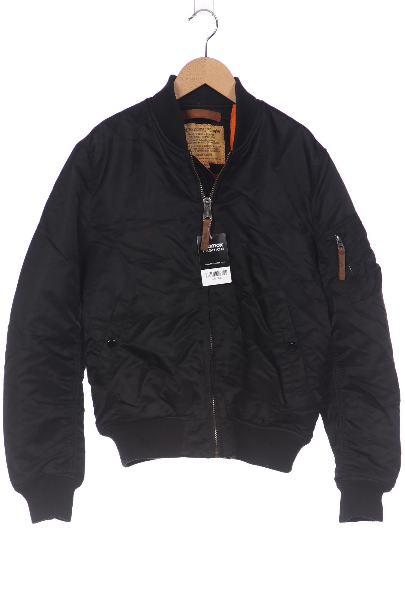 

Alpha industries Herren Jacke, schwarz, Gr. 48