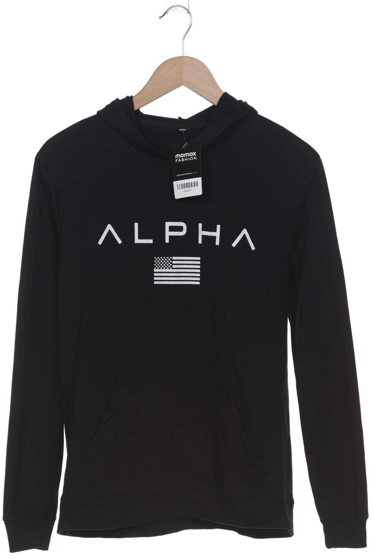 

Alpha industries Herren Kapuzenpullover, schwarz, Gr. 48