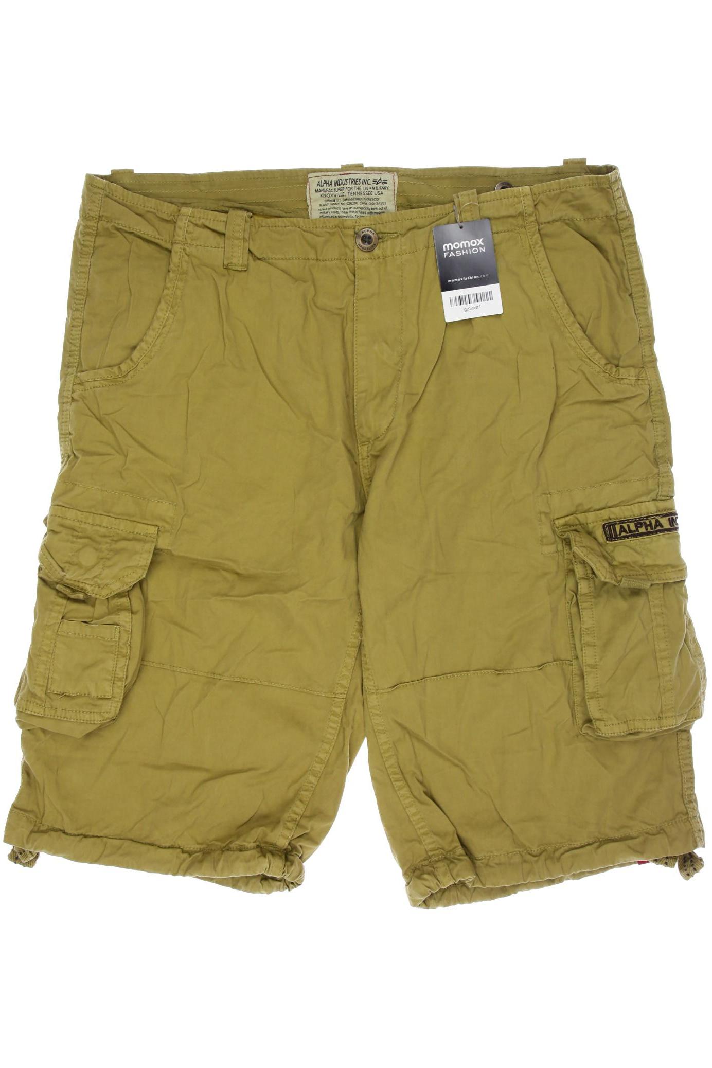 

Alpha industries Herren Shorts, grün, Gr. 36