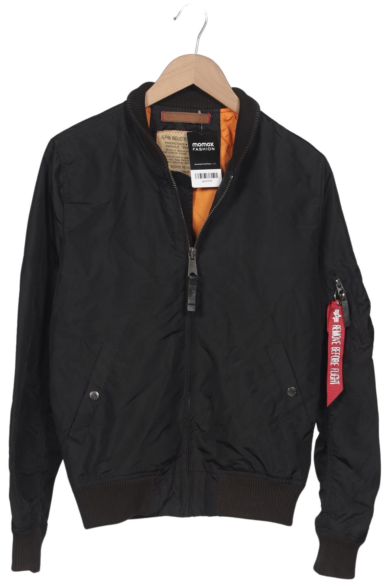 

Alpha industries Herren Jacke, schwarz, Gr. 46
