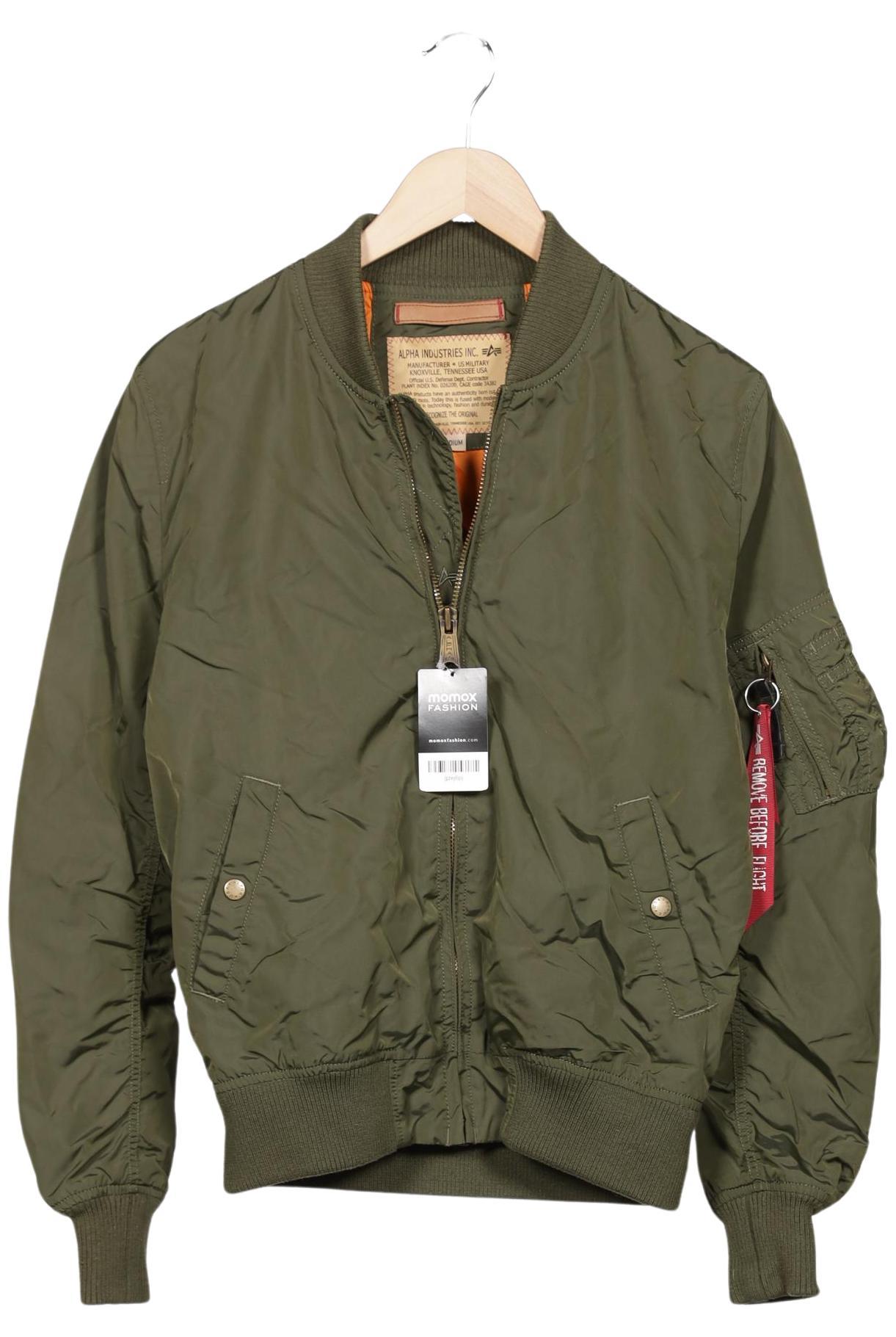

Alpha industries Herren Jacke, grün, Gr. 48