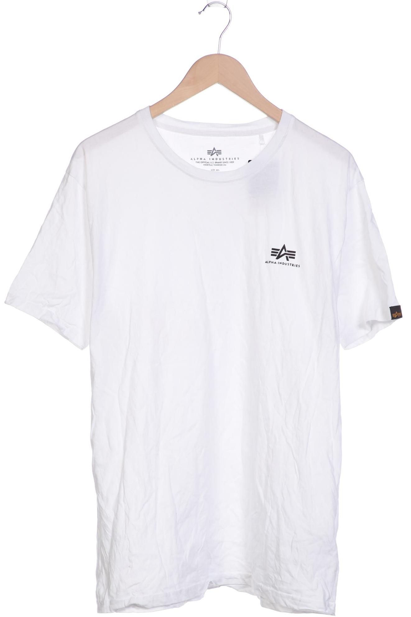 

Alpha industries Herren T-Shirt, weiß