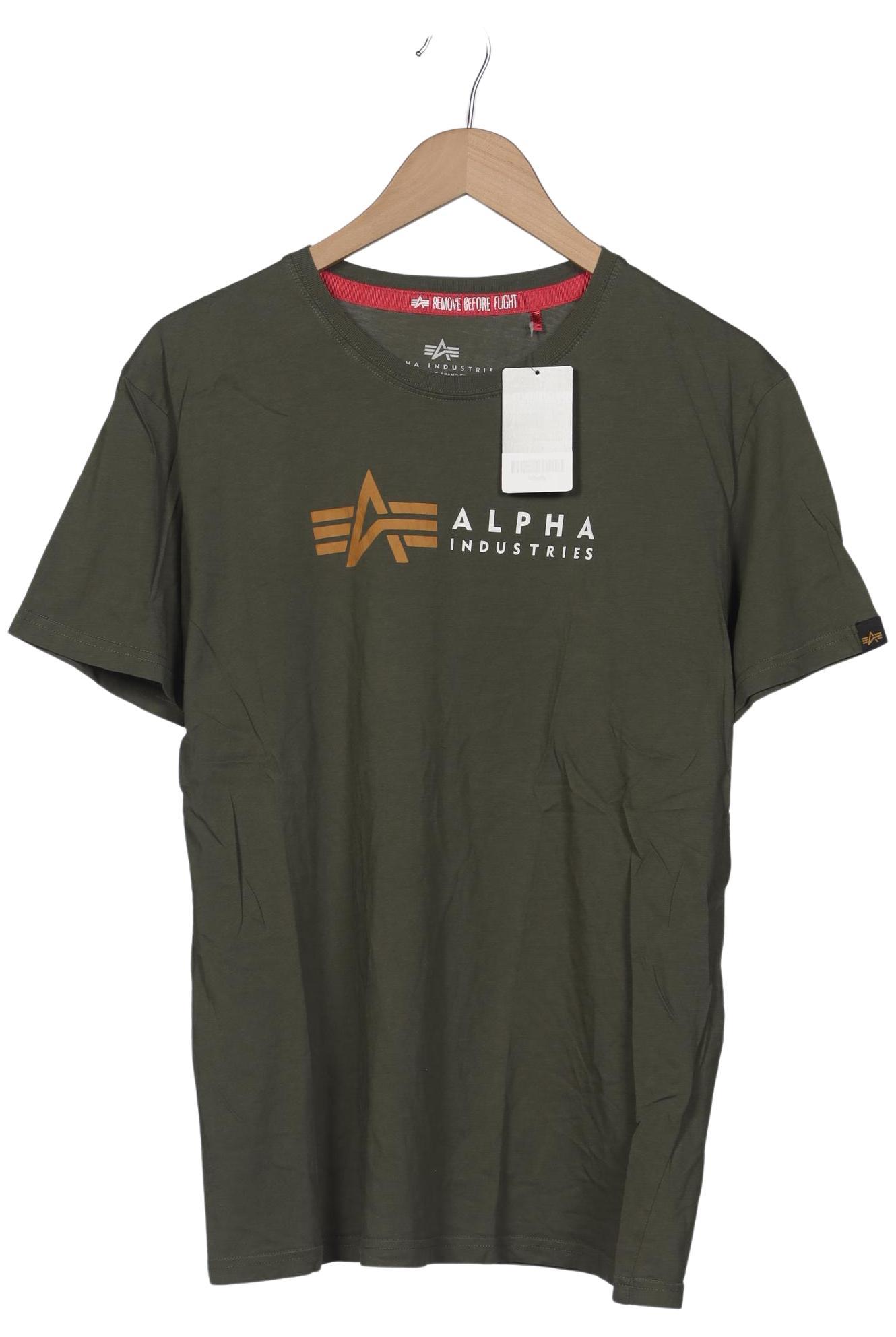 

Alpha industries Herren T-Shirt, grün, Gr. 52