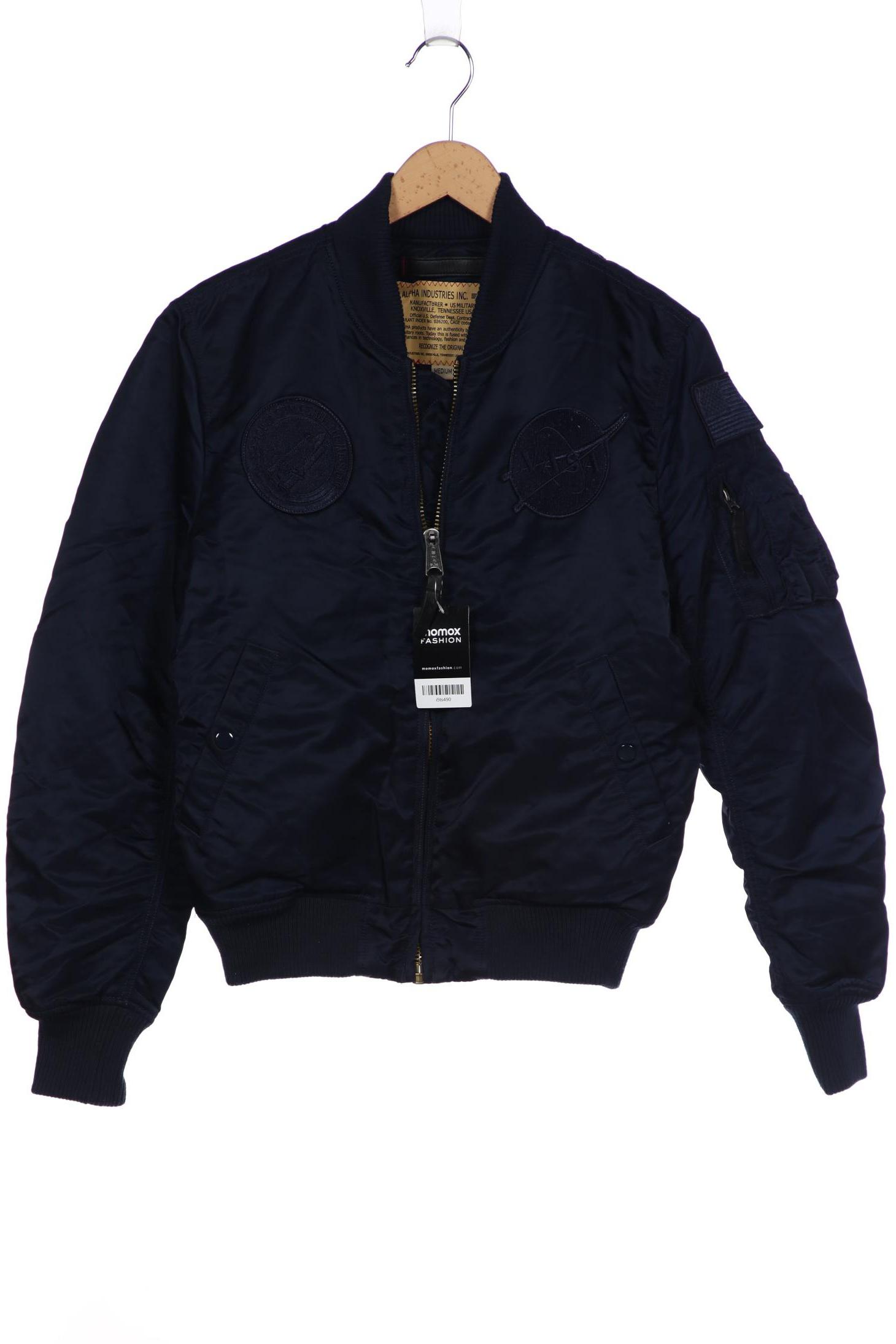 

Alpha industries Herren Jacke, marineblau, Gr. 48