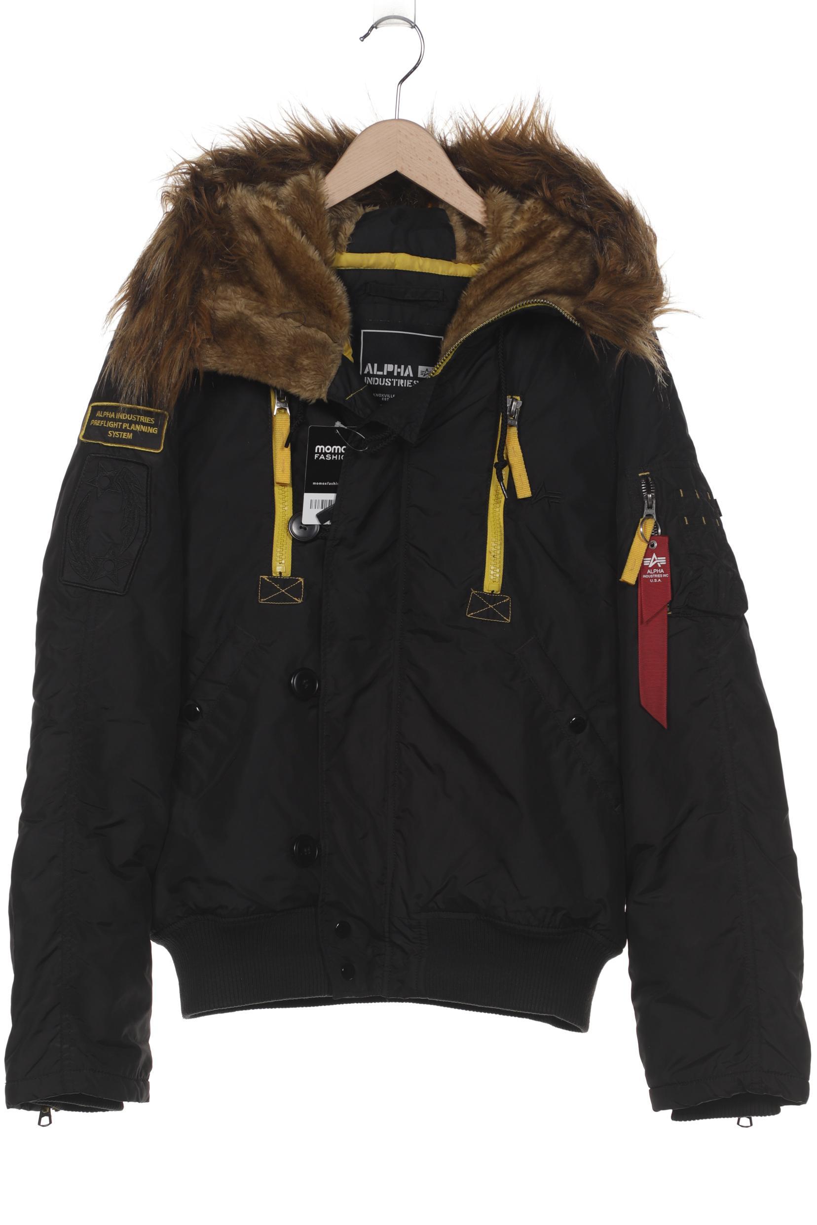 

Alpha industries Herren Jacke, schwarz, Gr. 48
