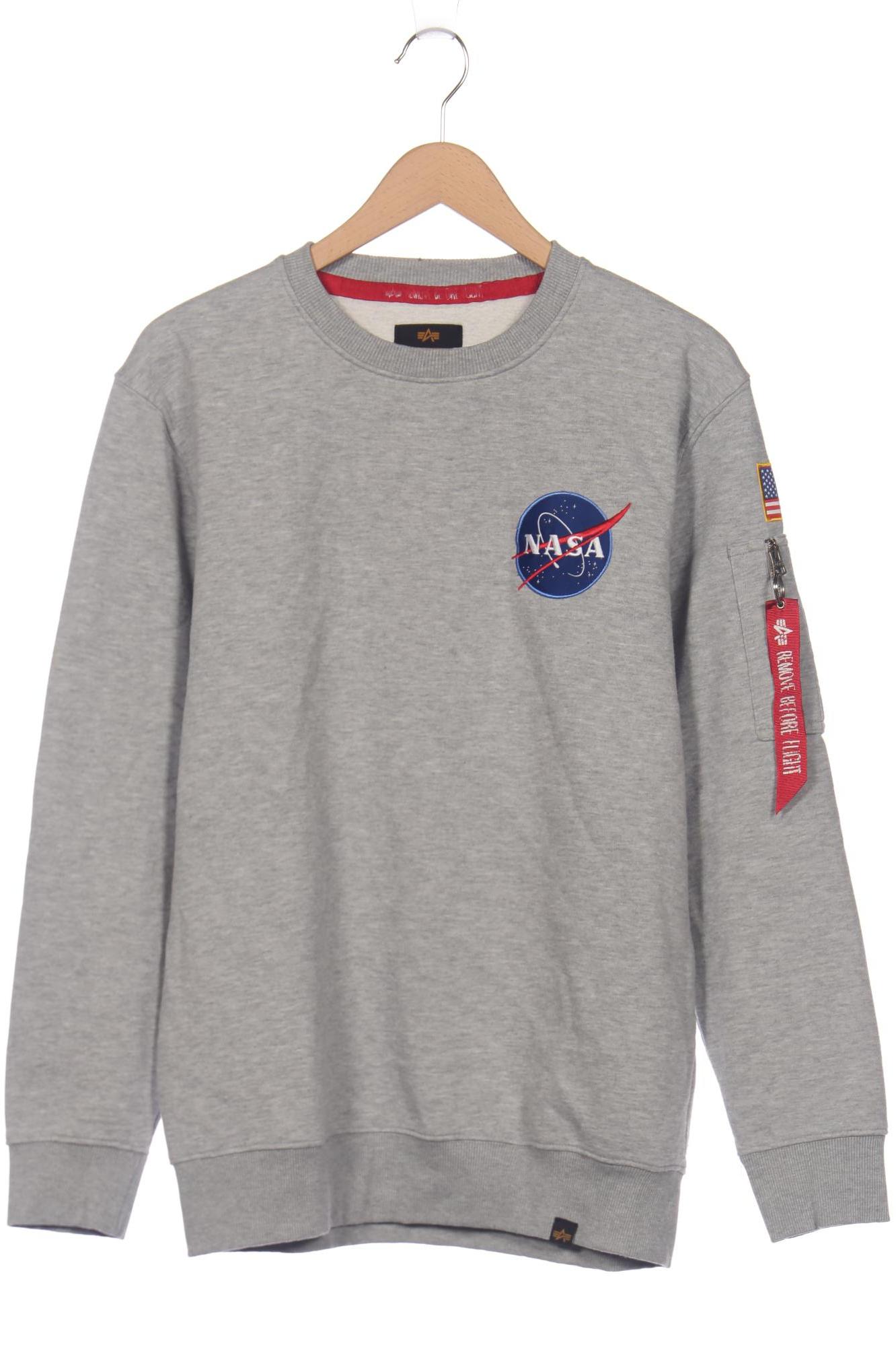 

Alpha industries Herren Sweatshirt, grau, Gr. 54