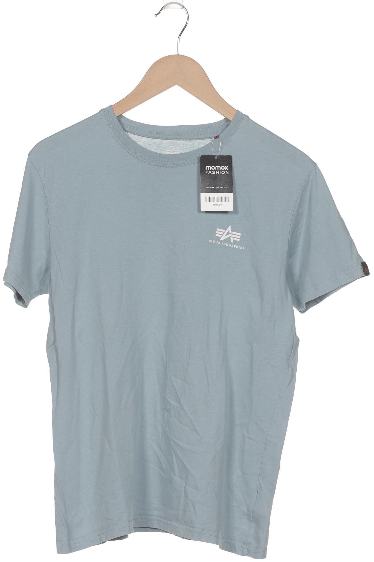 Thumbnail - Alpha industries Herren T-Shirt, türkis, Gr. 48