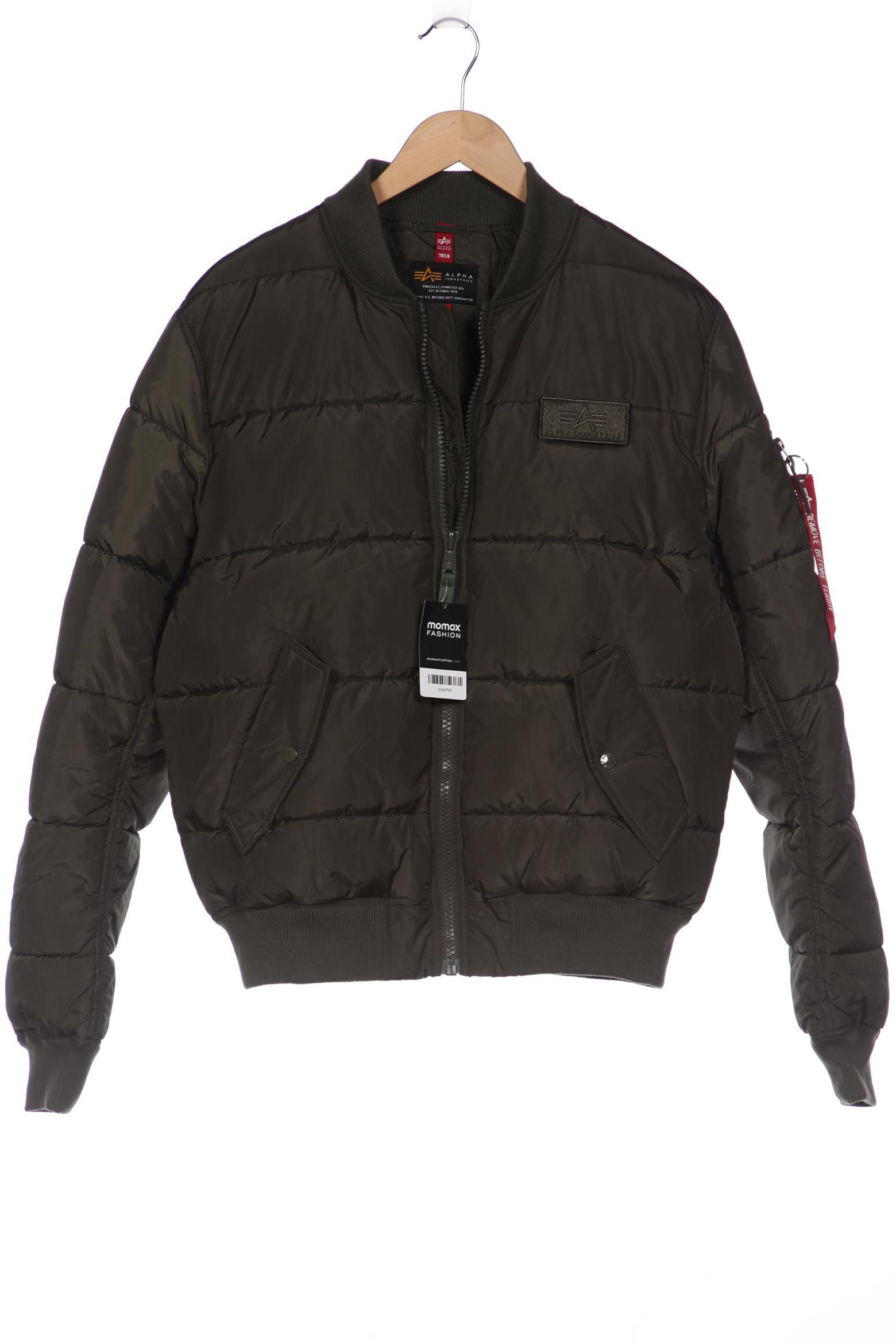 

Alpha industries Herren Jacke, grün, Gr. 52