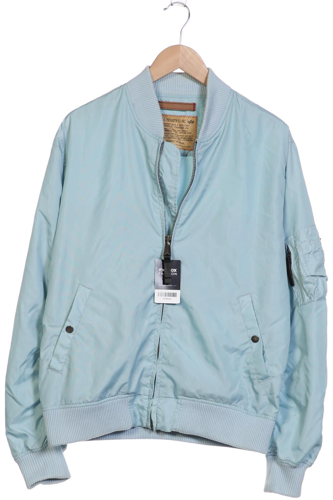 

Alpha industries Herren Jacke, hellblau, Gr. 54