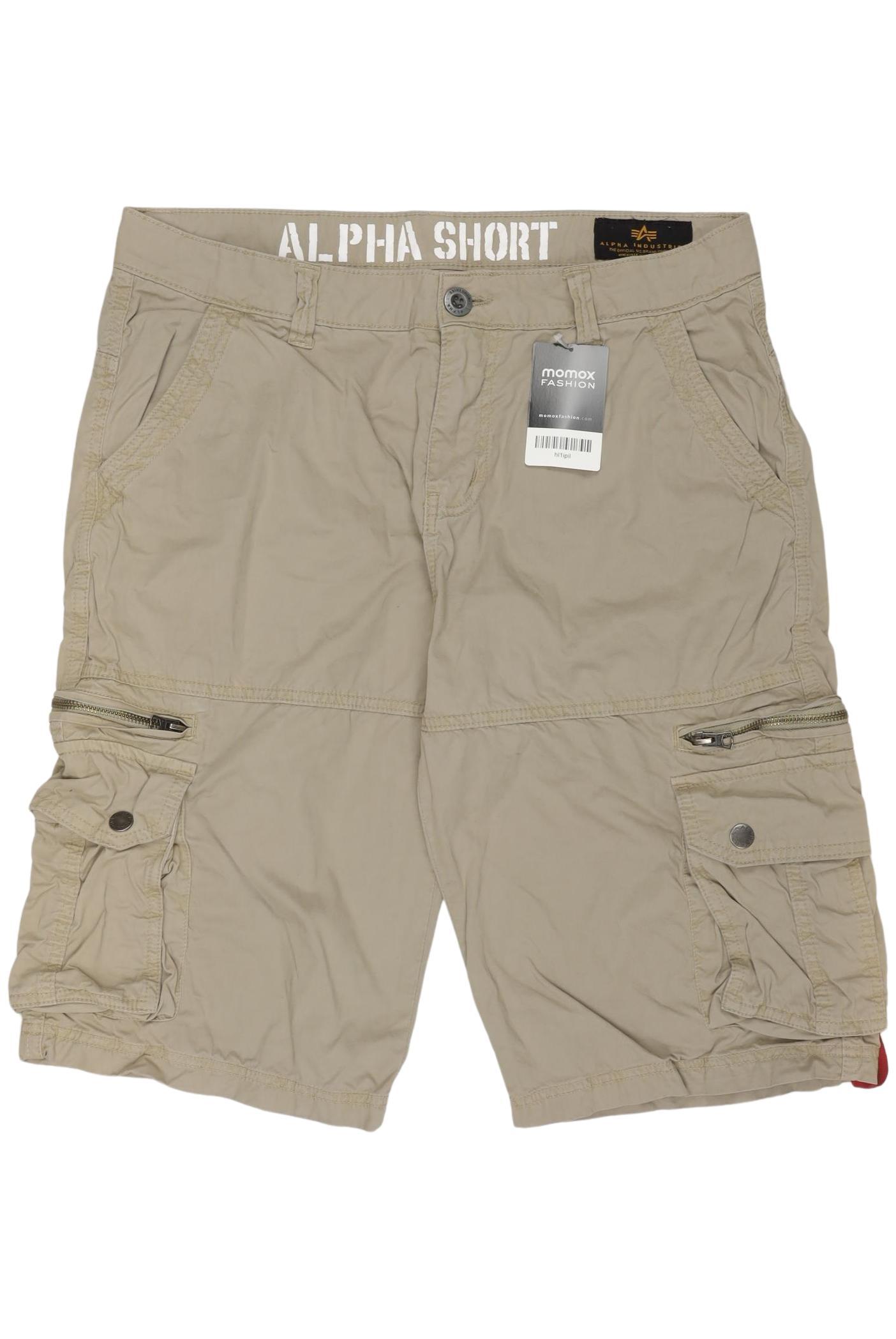 

Alpha industries Herren Shorts, beige, Gr. 33
