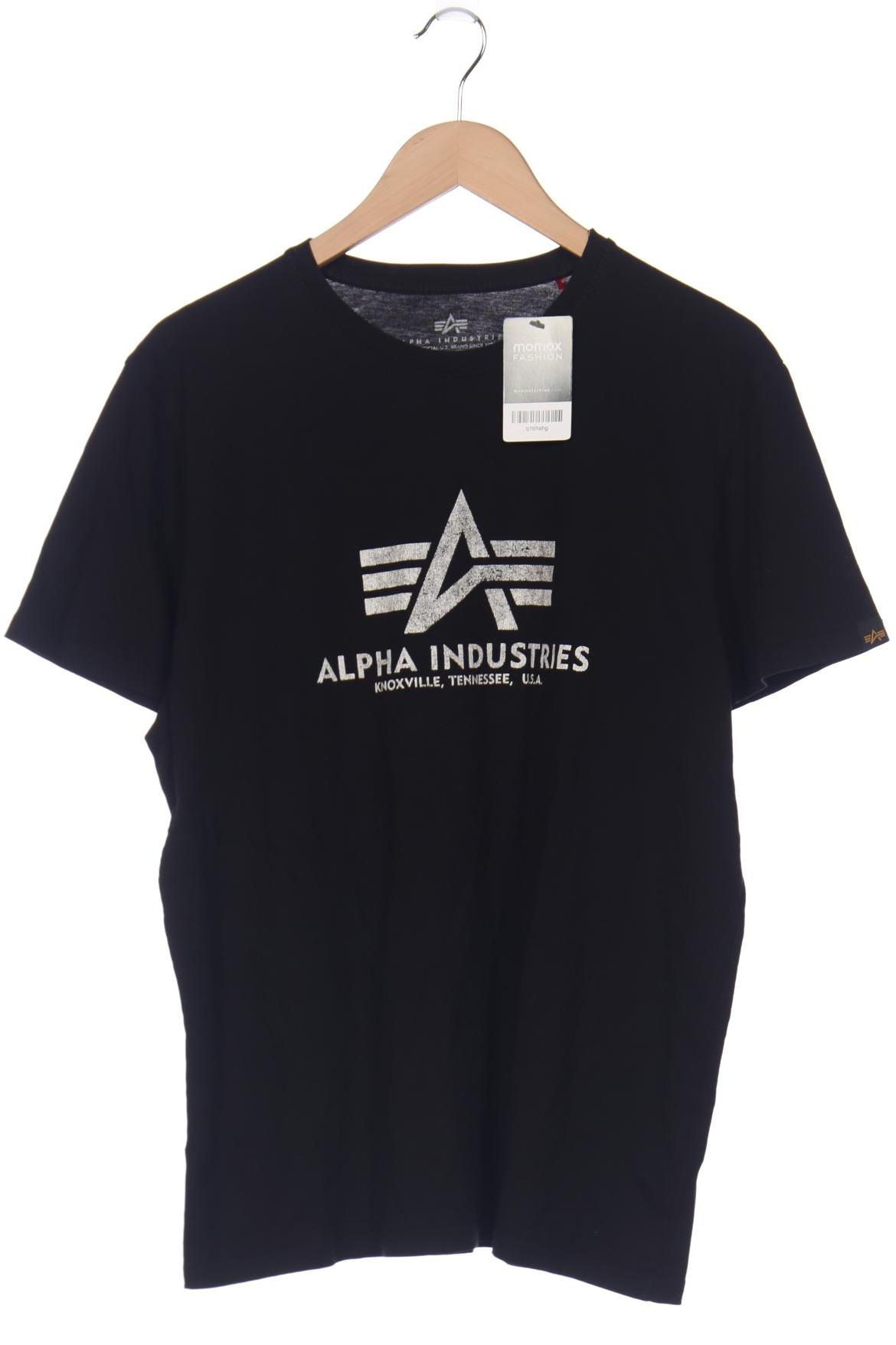 

Alpha industries Herren T-Shirt, schwarz