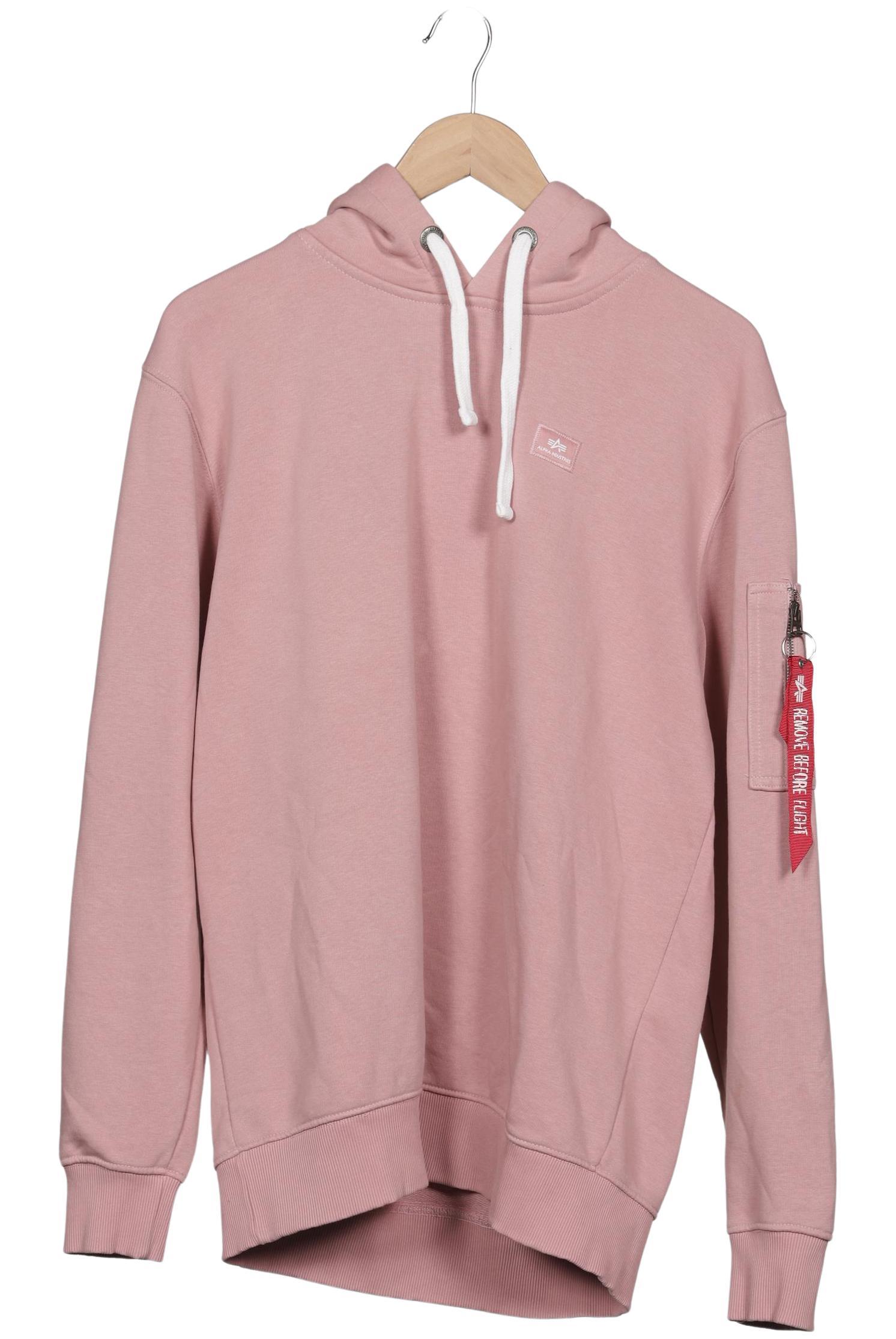 

Alpha industries Herren Kapuzenpullover, pink, Gr. 54