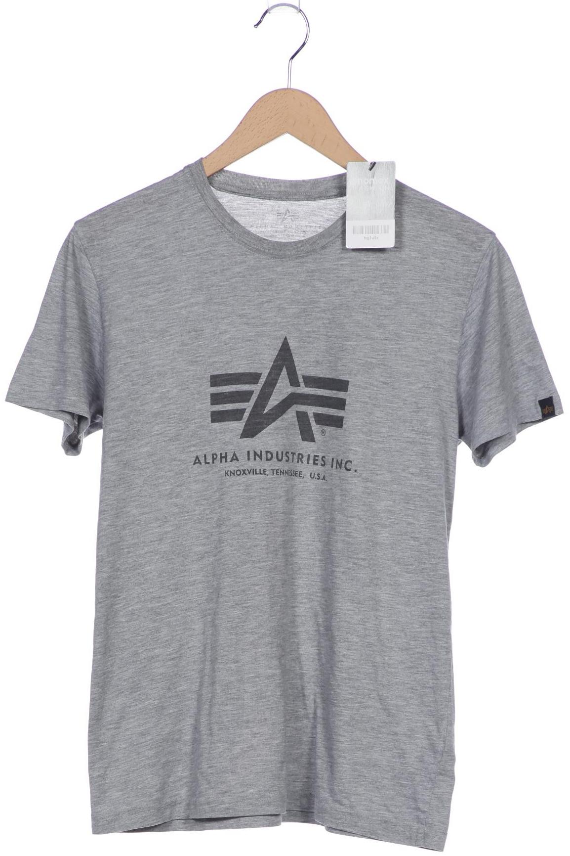 

Alpha industries Herren T-Shirt, grau, Gr. 46