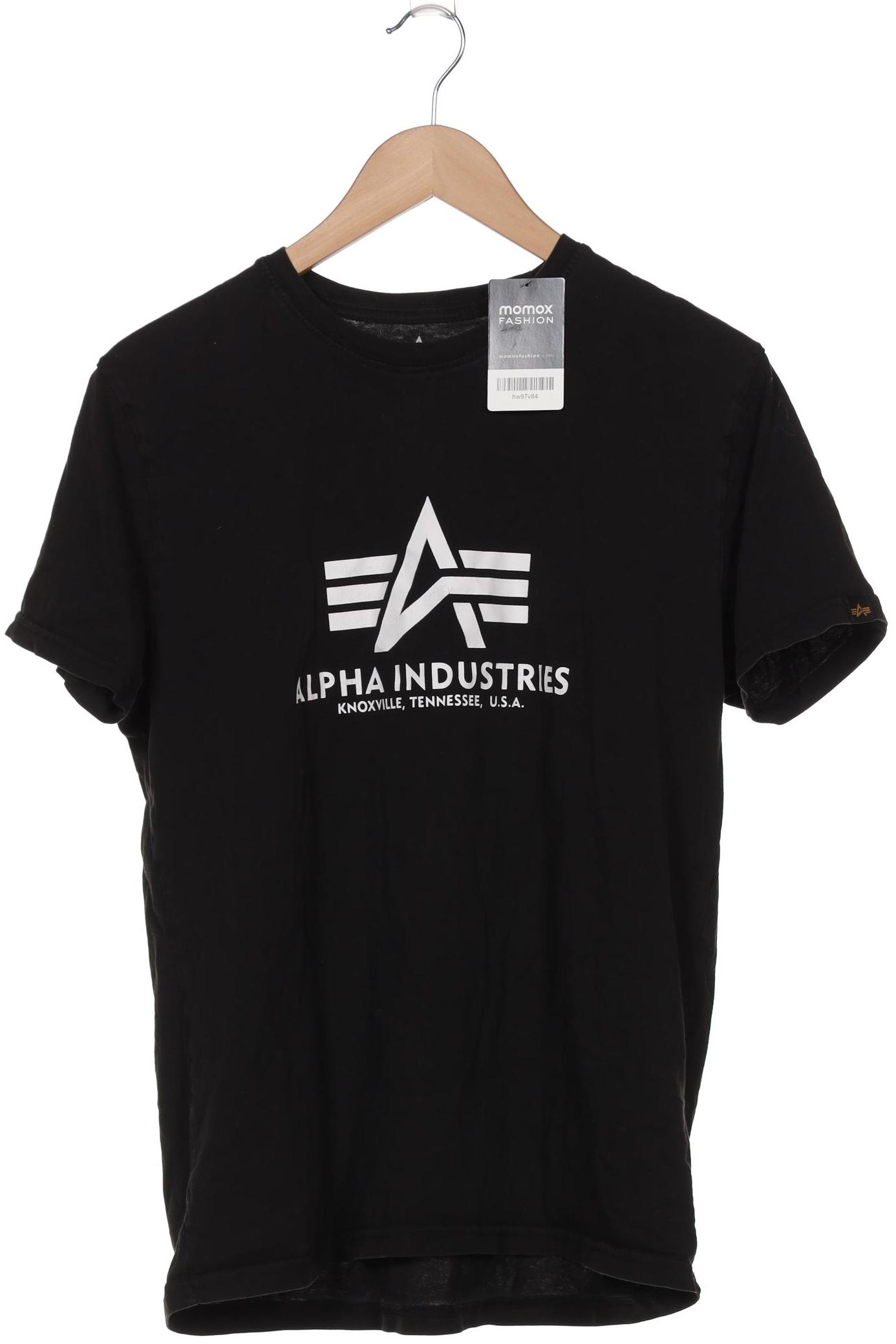 

Alpha industries Herren T-Shirt, schwarz, Gr. 52