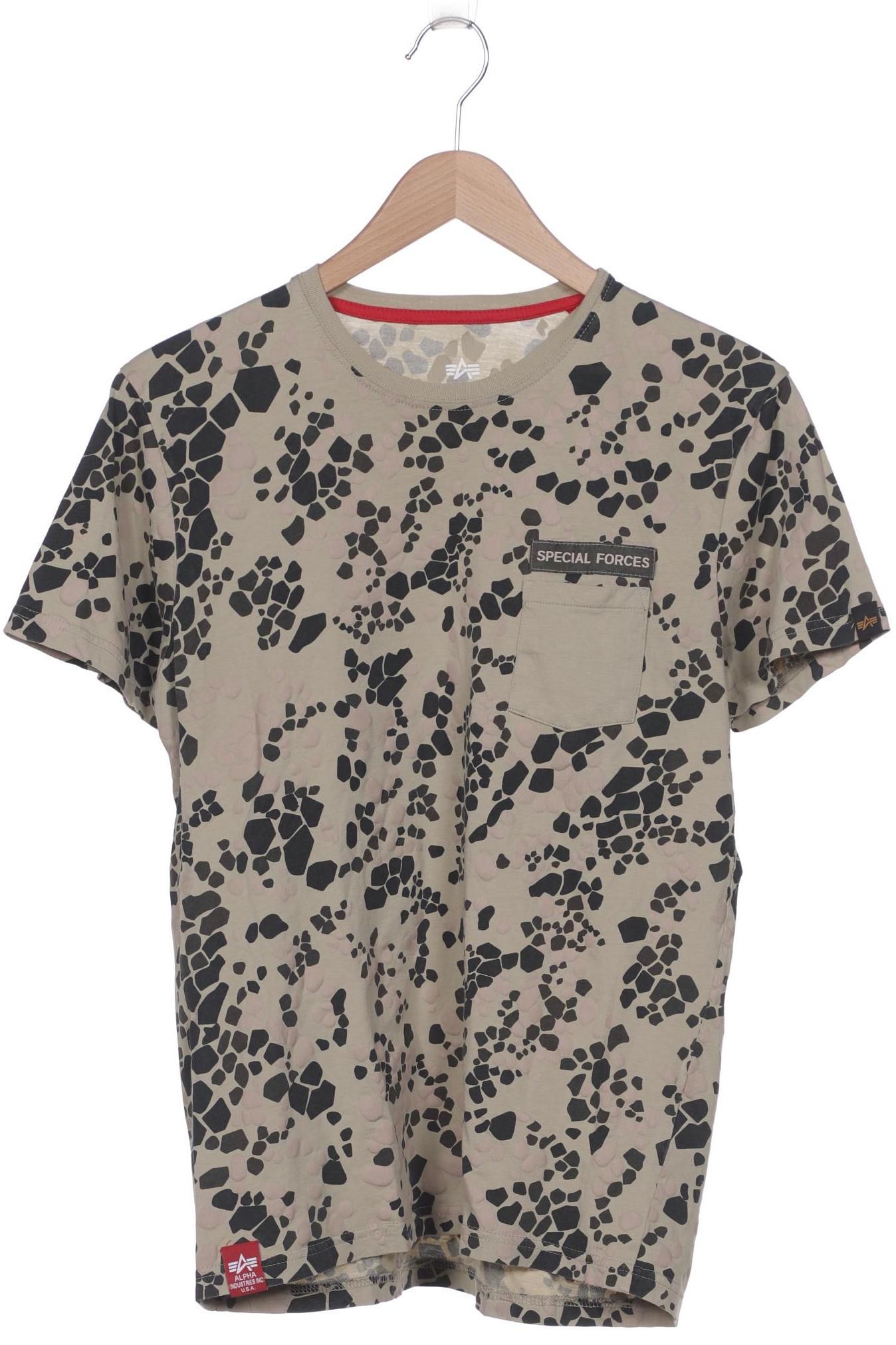 

Alpha industries Herren T-Shirt, grün, Gr. 48