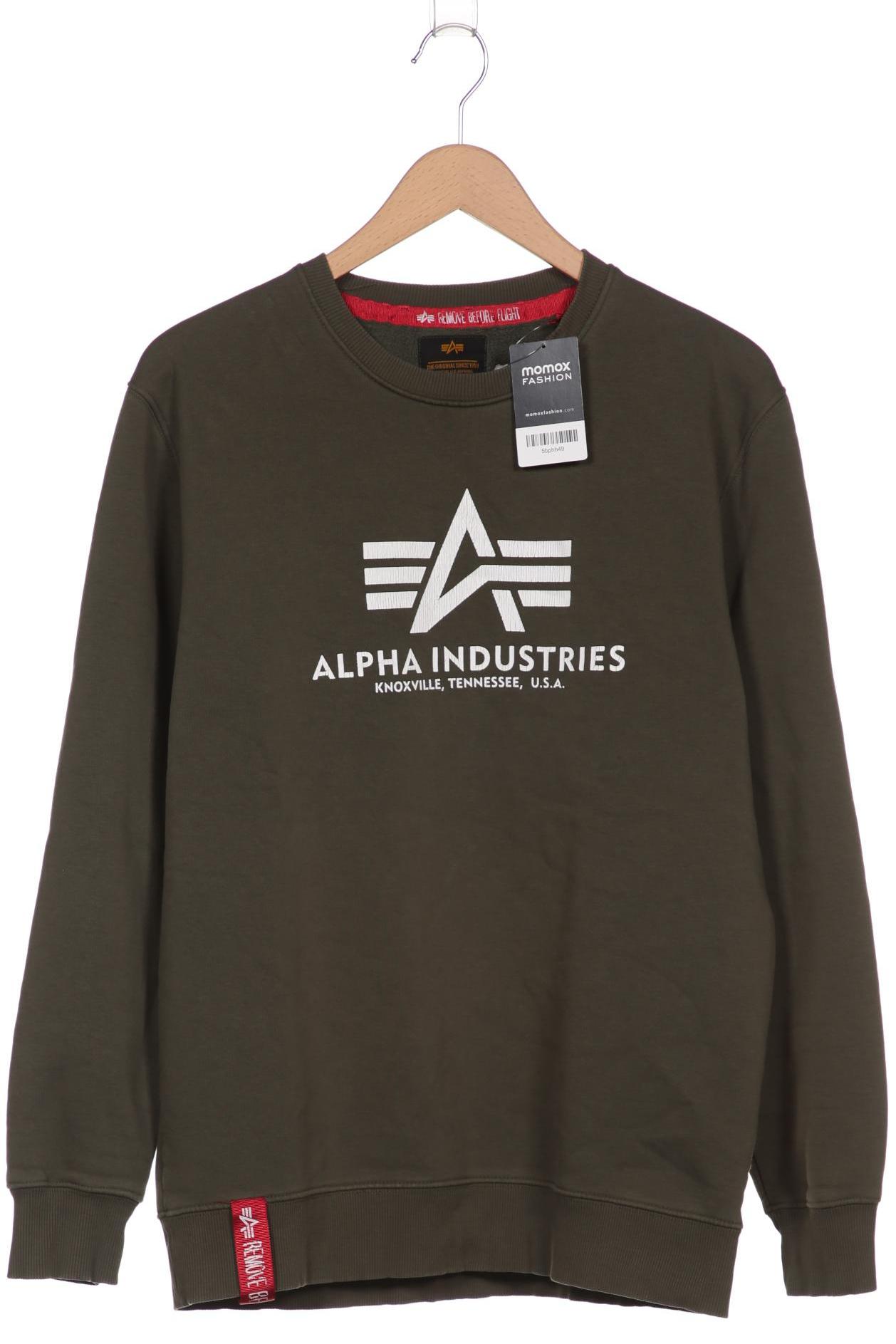 

Alpha industries Herren Sweatshirt, grün, Gr. 52
