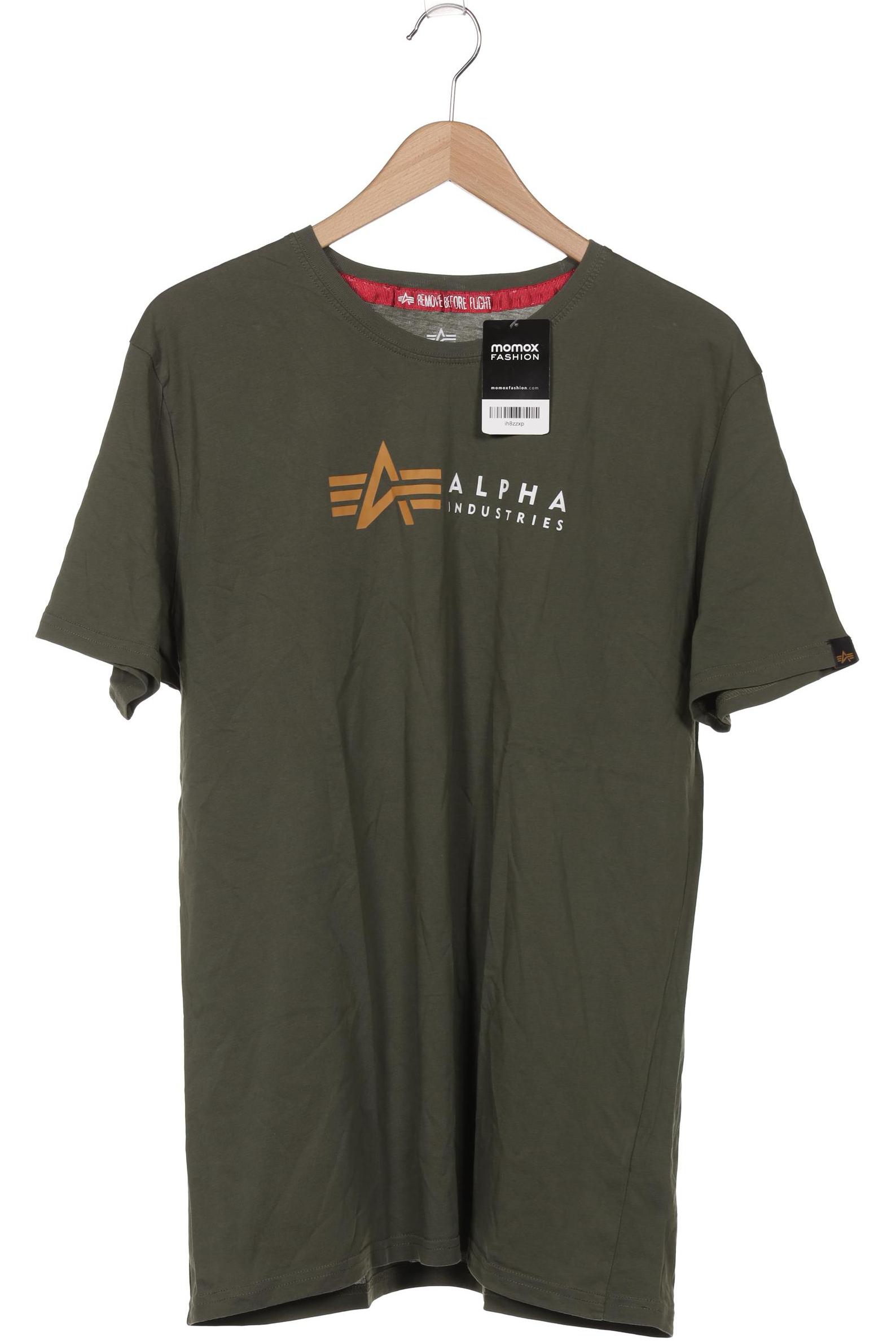 

Alpha industries Herren T-Shirt, grün, Gr. 56