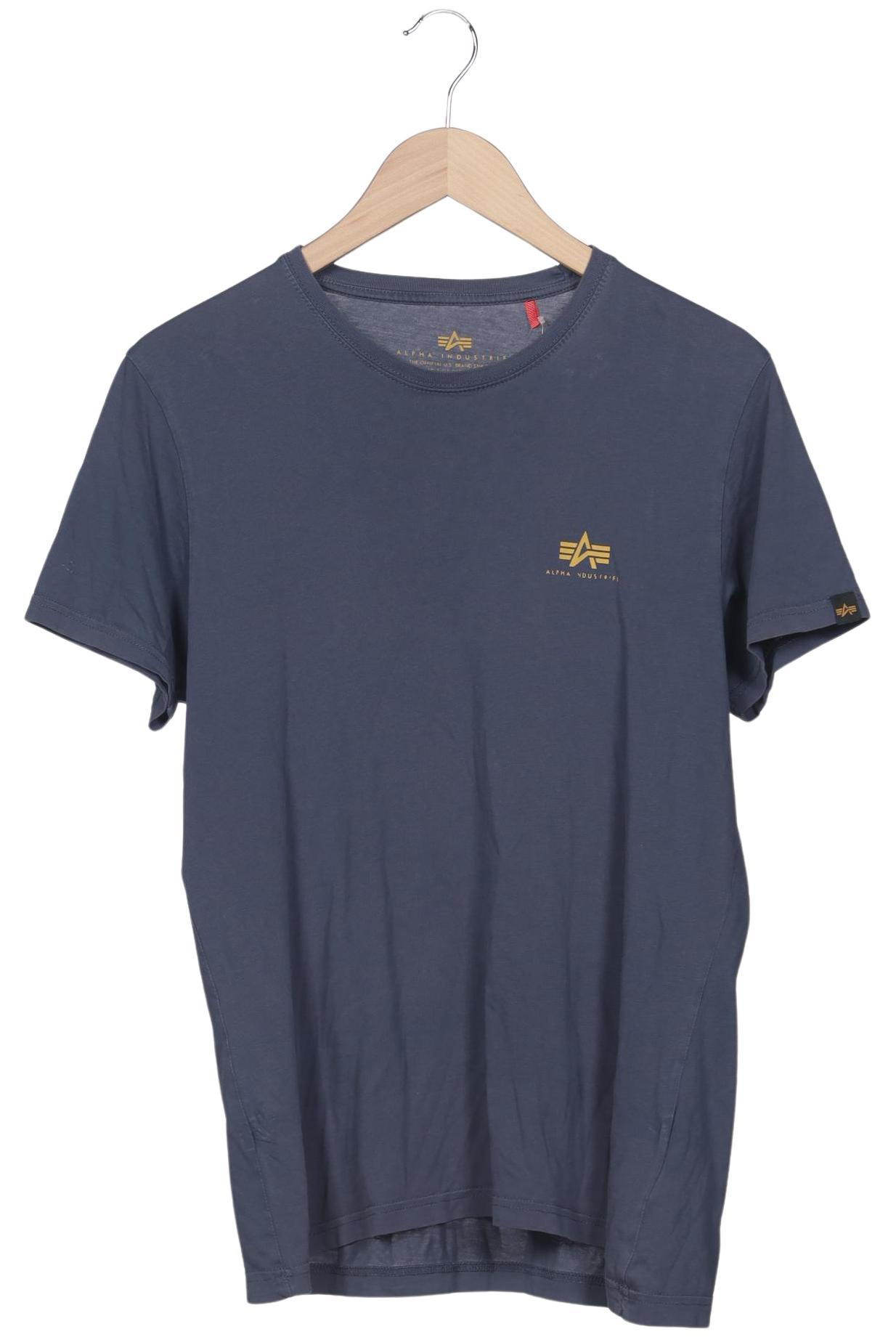 

Alpha industries Herren T-Shirt, marineblau, Gr. 52