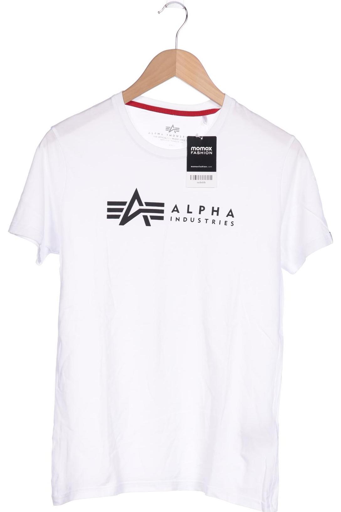 

Alpha industries Herren T-Shirt, weiß