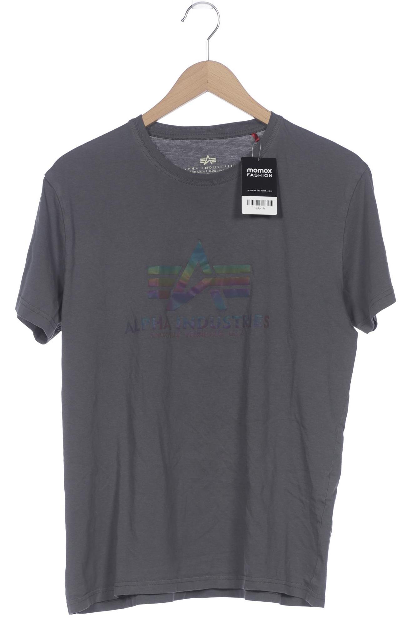 

Alpha industries Herren T-Shirt, grau, Gr. 52