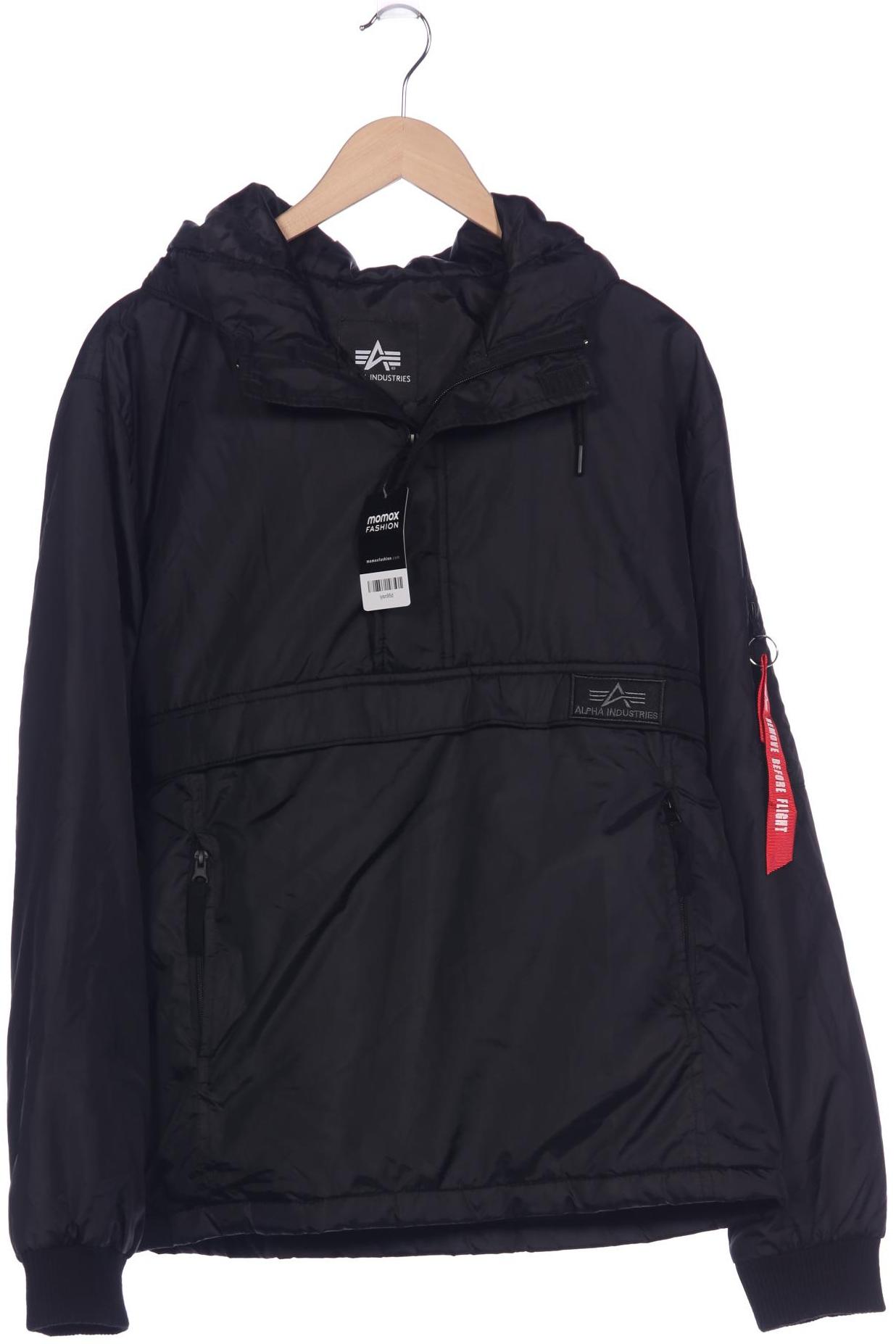 

Alpha industries Herren Jacke, schwarz, Gr. 48