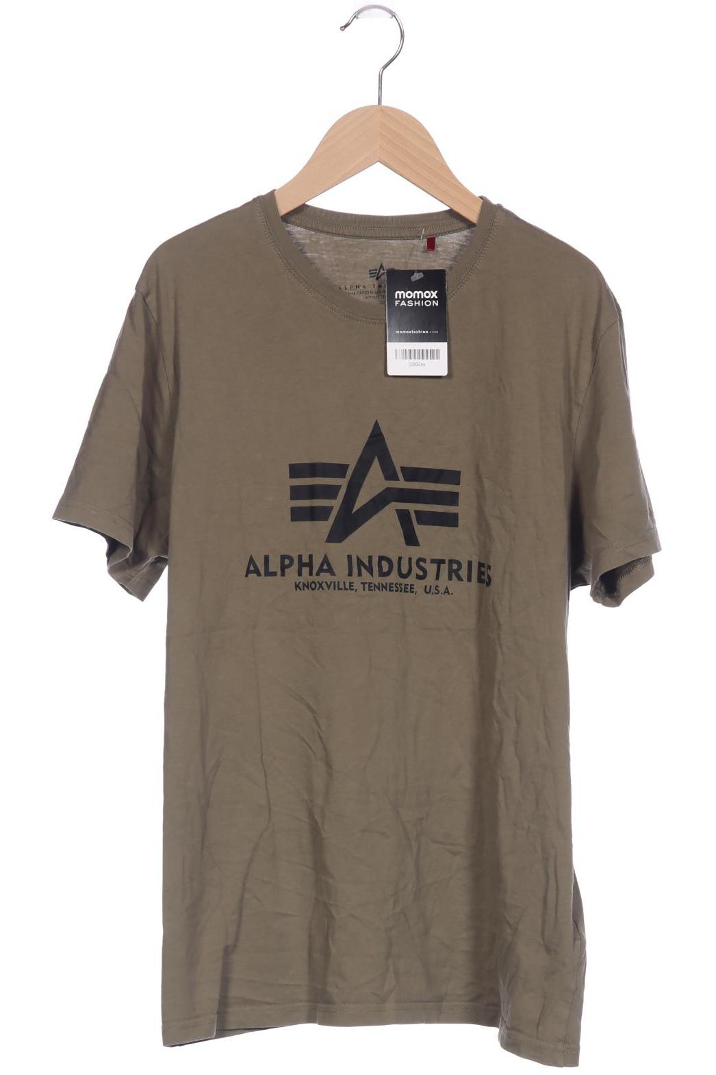 

Alpha industries Herren T-Shirt, grün, Gr. 52
