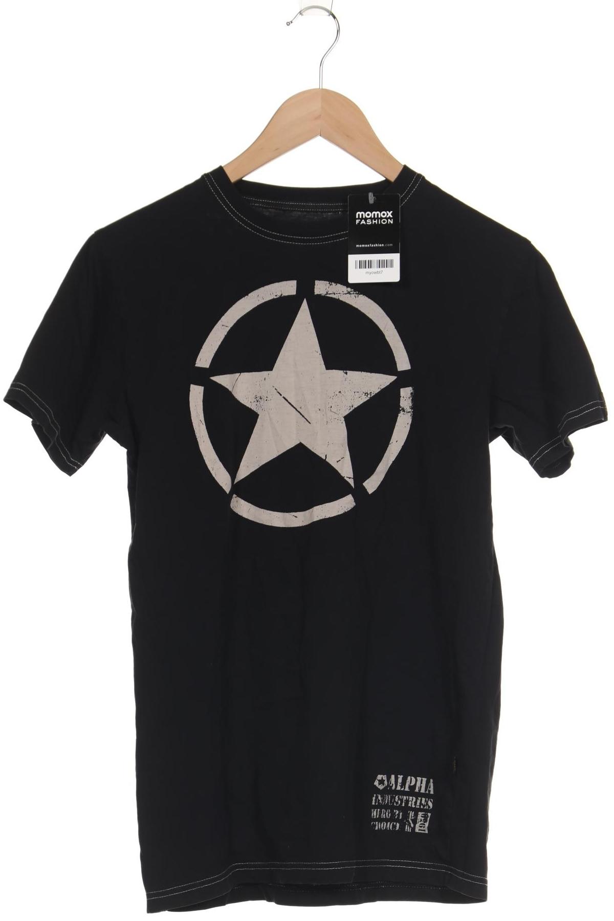 

Alpha industries Herren T-Shirt, schwarz, Gr. 46