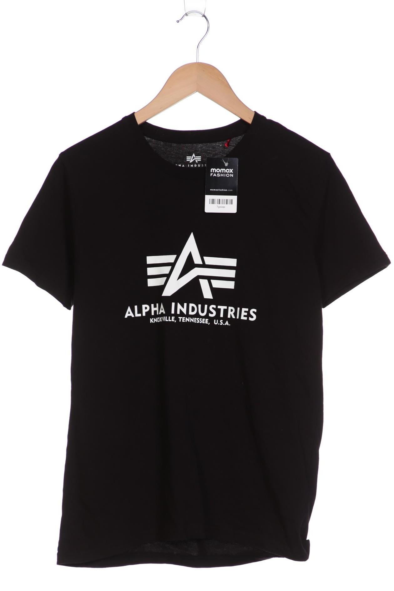 

Alpha industries Herren T-Shirt, schwarz, Gr. 48