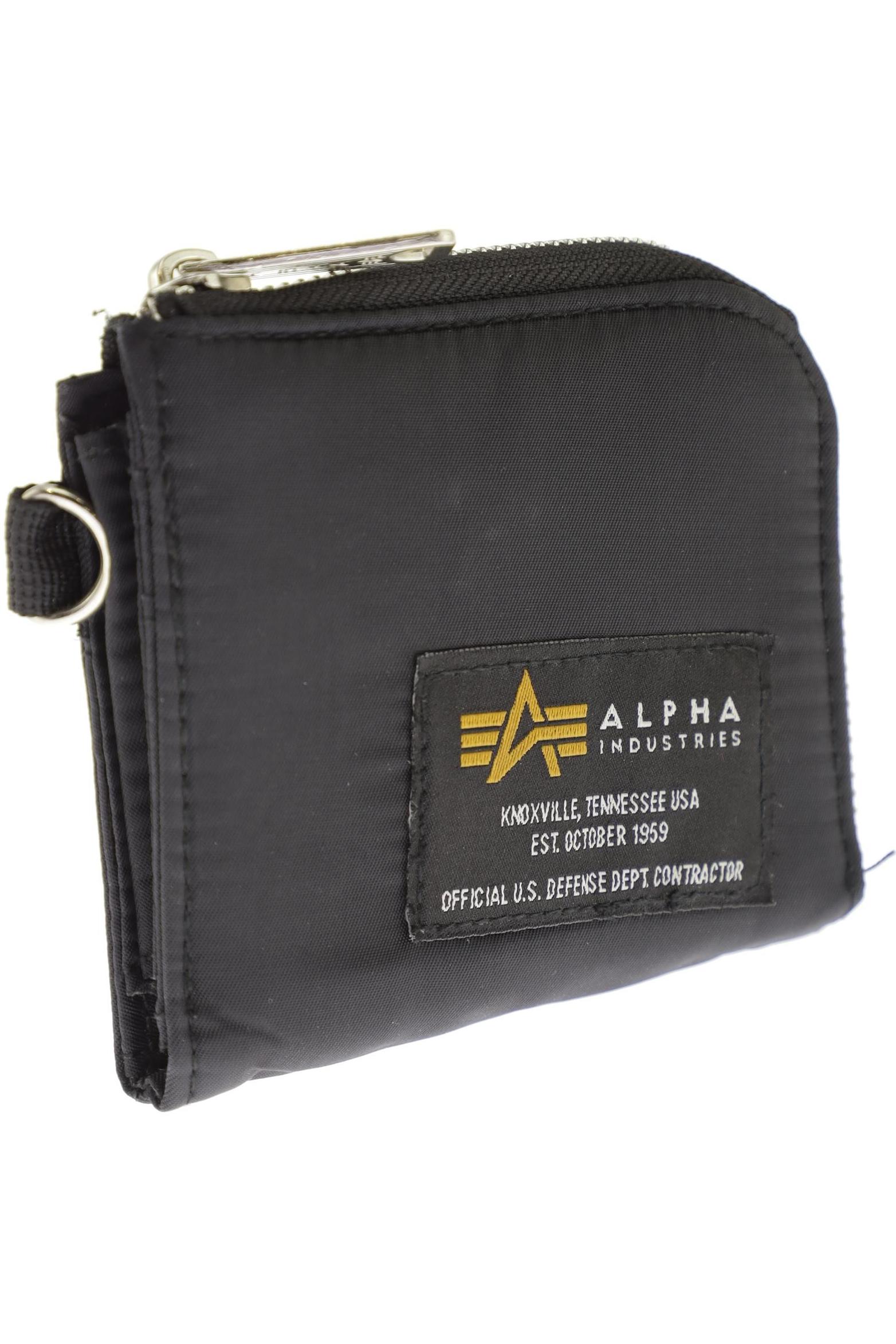 Thumbnail - Alpha industries Herren Portemonnaie, schwarz, Gr.