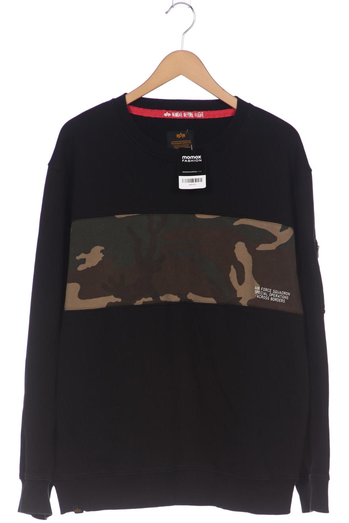 

Alpha industries Herren Sweatshirt, schwarz, Gr. 56