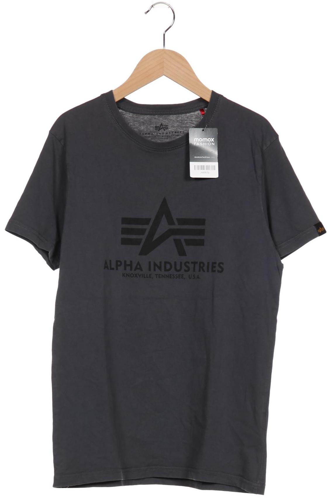

Alpha industries Herren T-Shirt, grau, Gr. 46