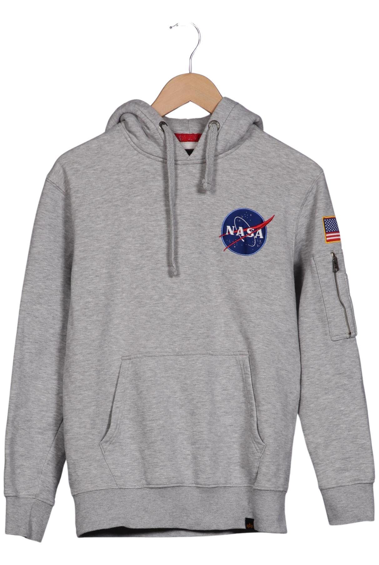 

Alpha industries Herren Kapuzenpullover, grau, Gr. 46