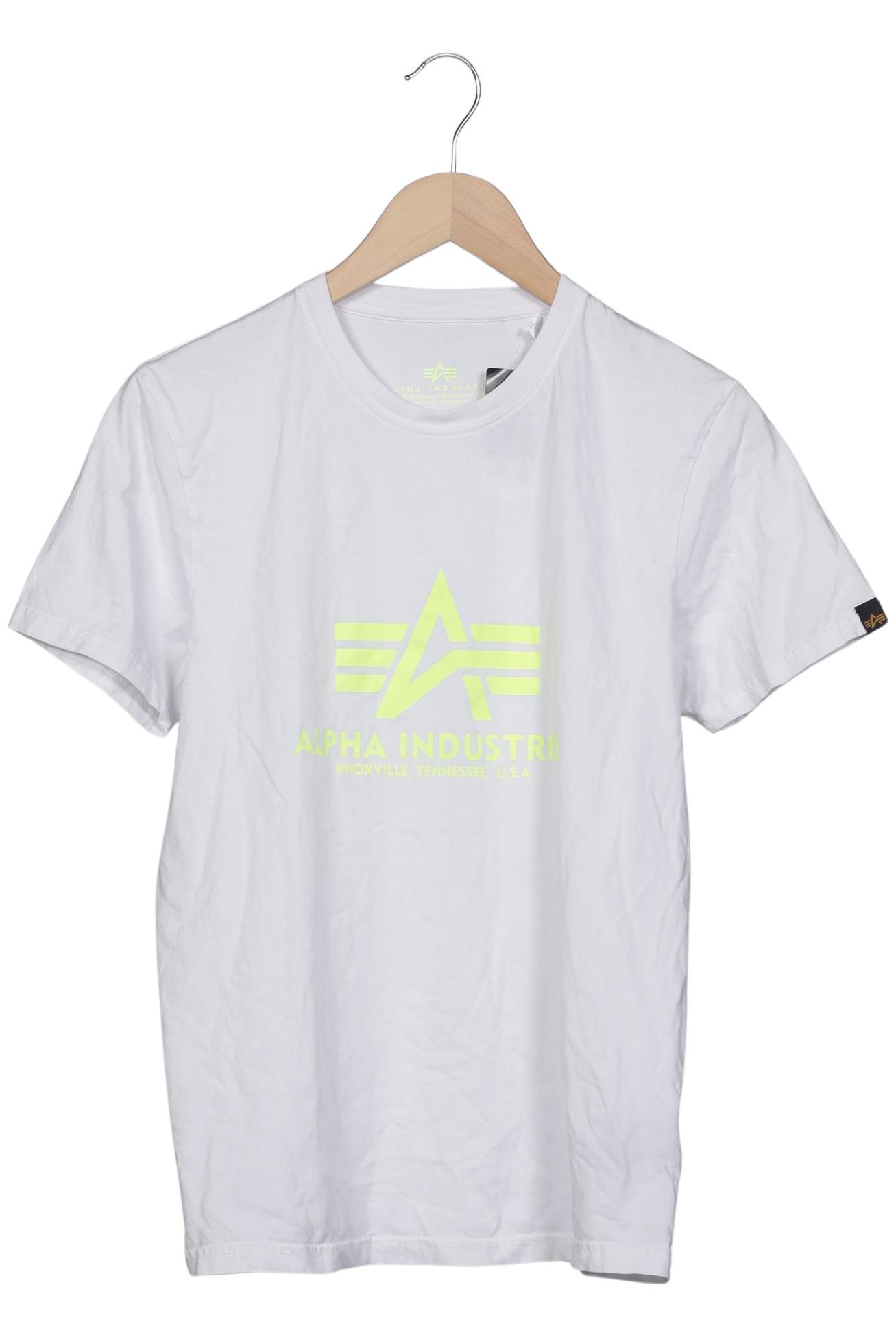 

Alpha industries Herren T-Shirt, neon, Gr. 48