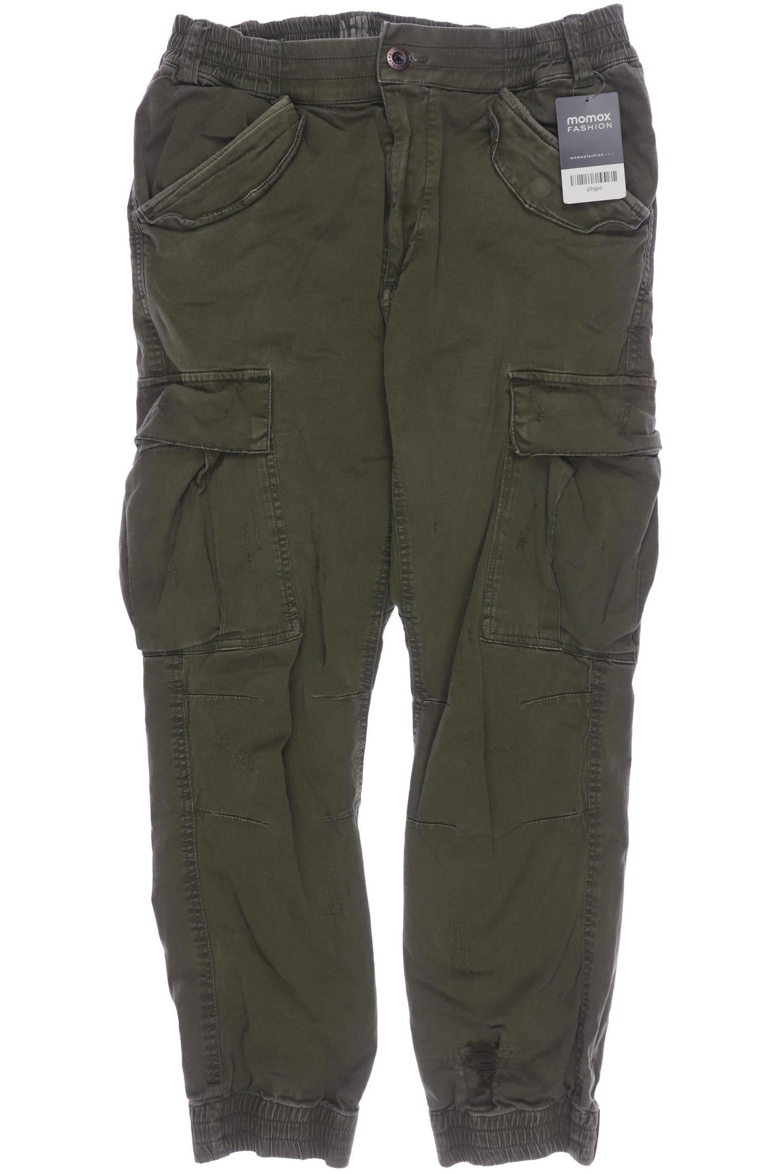 

Alpha industries Herren Stoffhose, grün, Gr. 32
