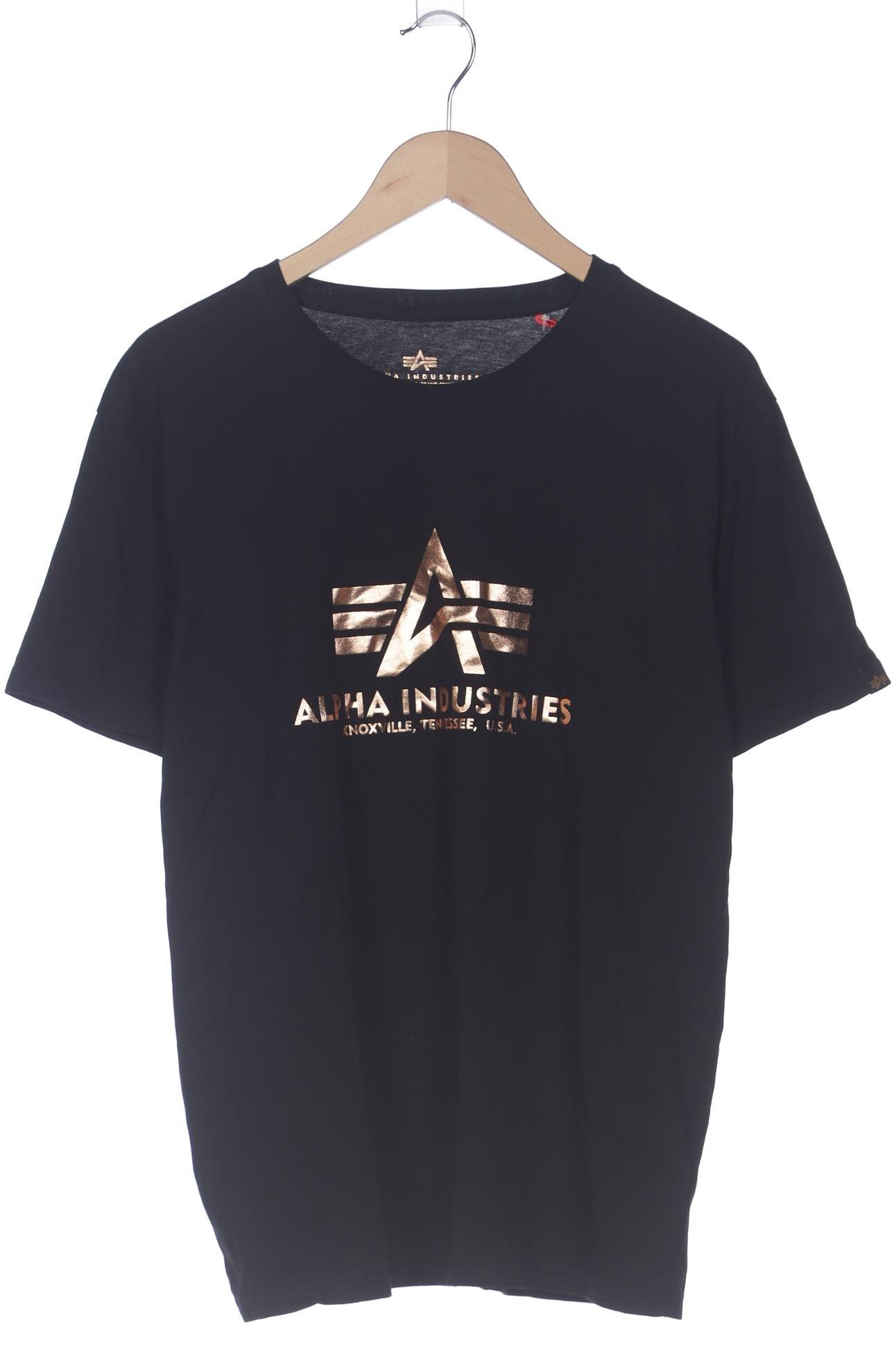 

Alpha industries Herren T-Shirt, schwarz, Gr. 54