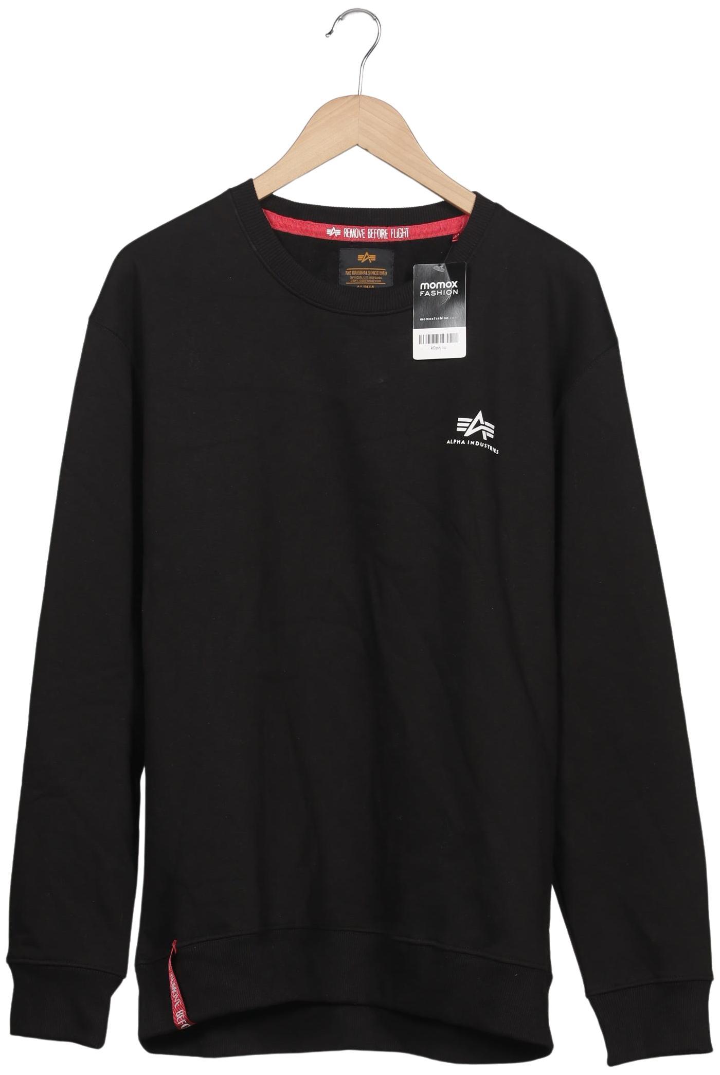 

Alpha industries Herren Sweatshirt, schwarz, Gr. 56
