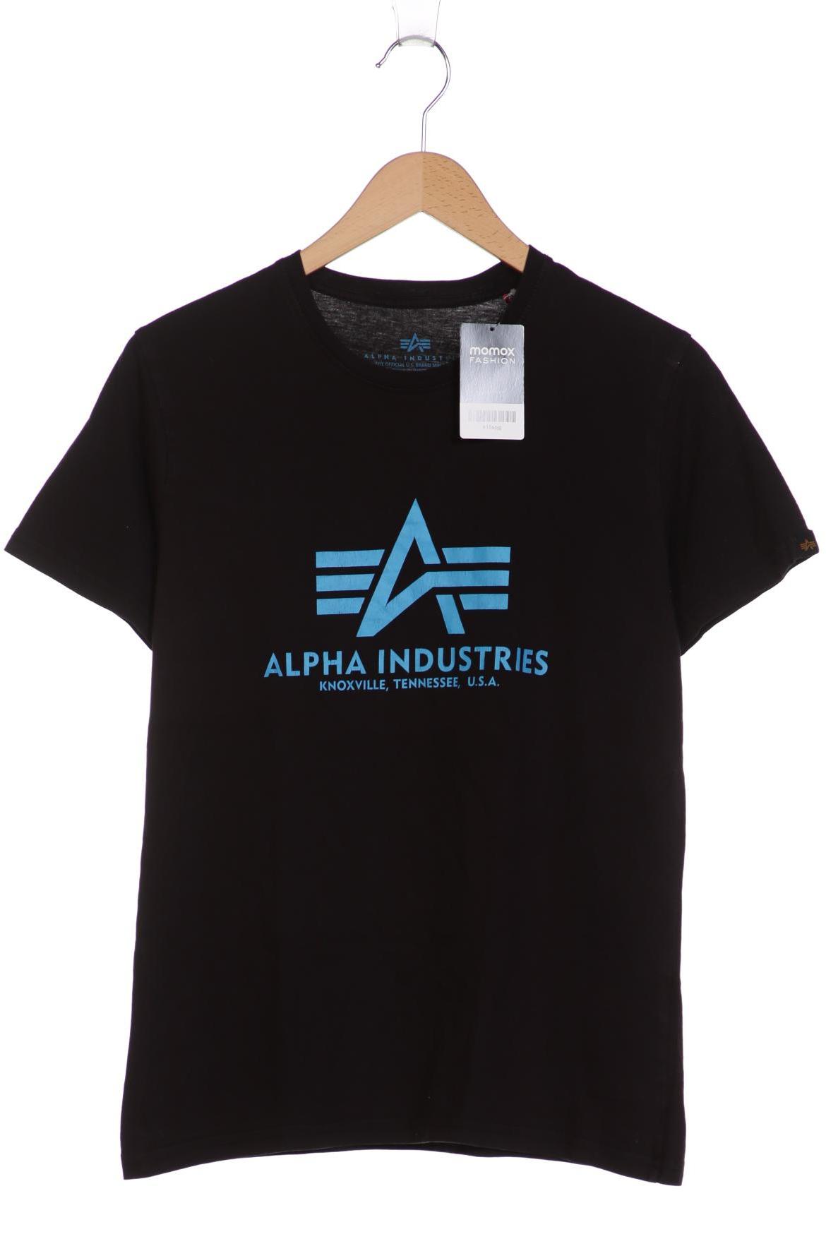 

Alpha industries Herren T-Shirt, schwarz, Gr. 48