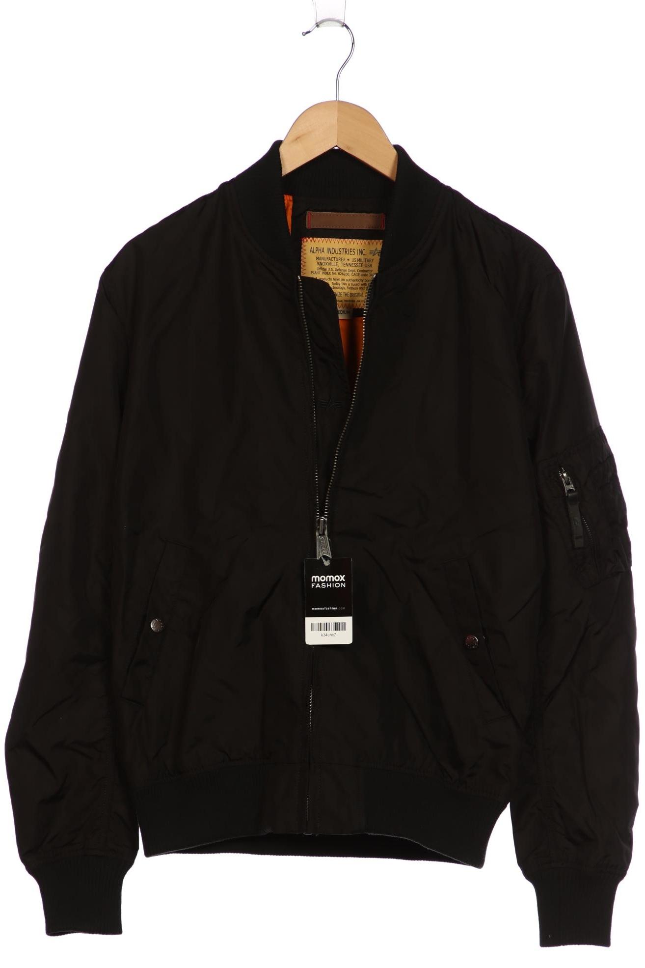 

Alpha industries Herren Jacke, schwarz, Gr. 48