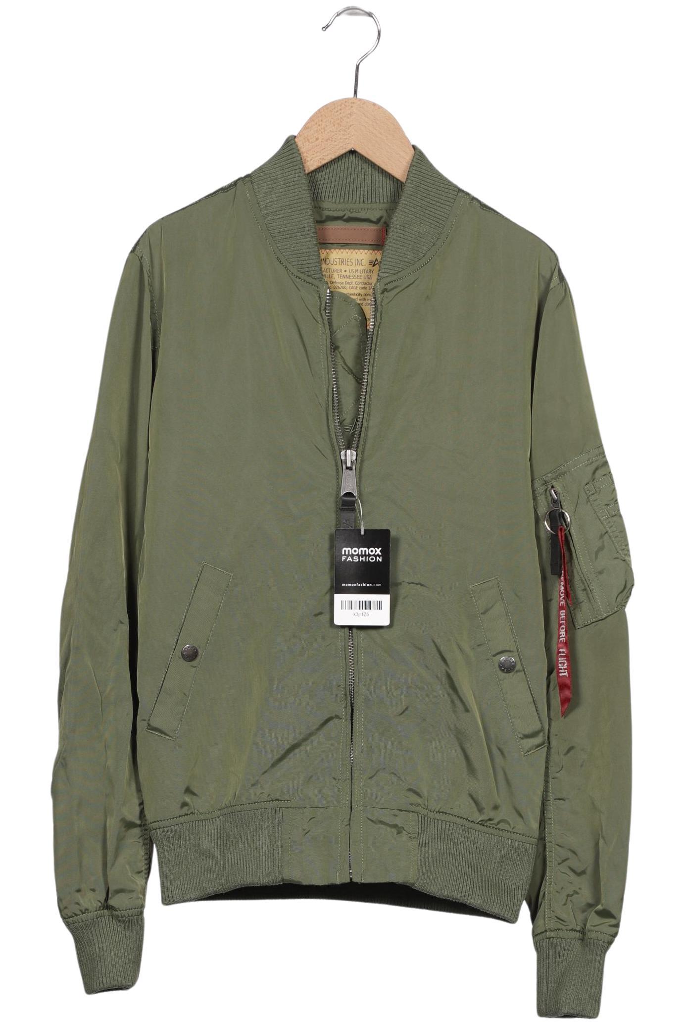 

Alpha industries Herren Jacke, grün, Gr. 44