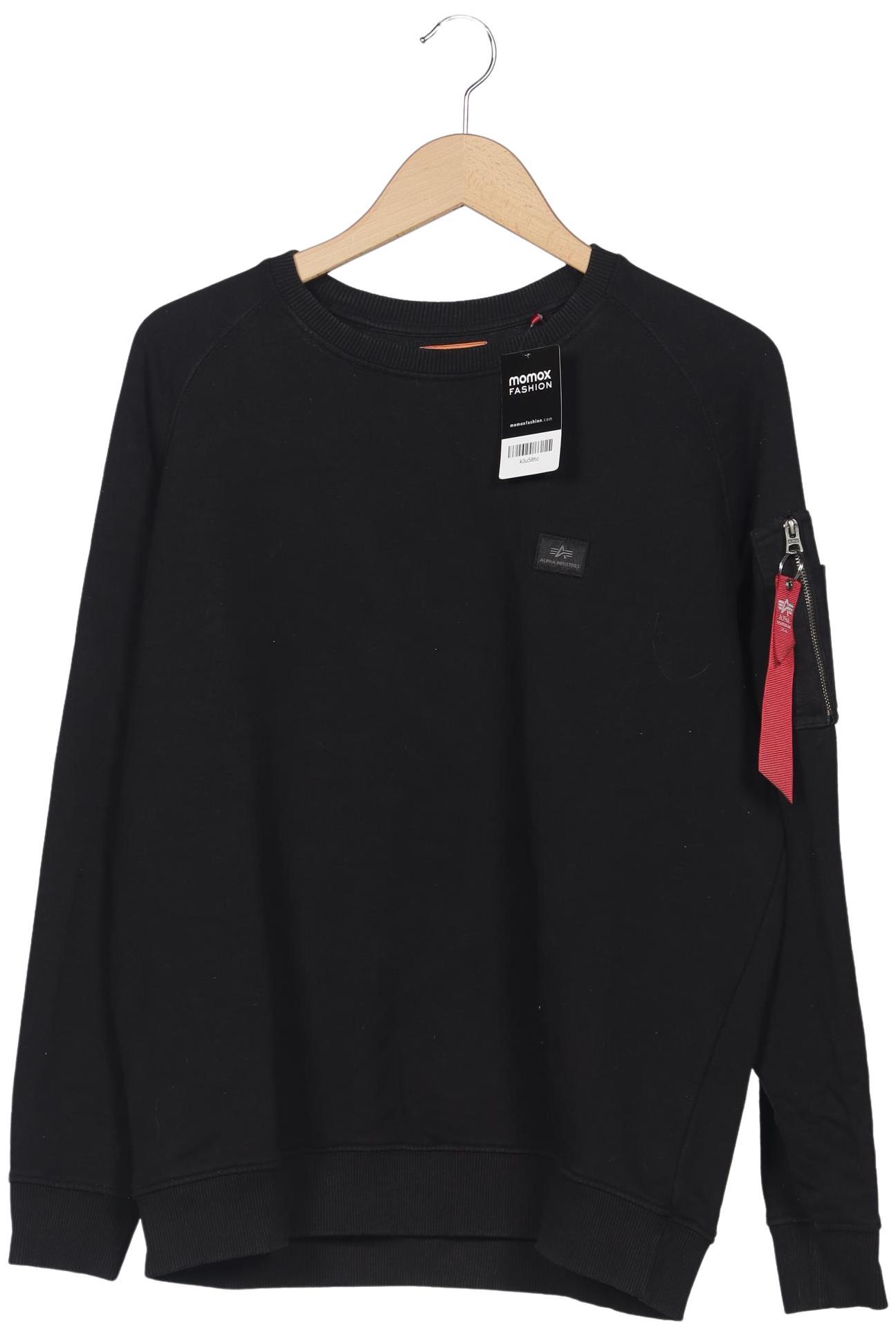 

Alpha industries Herren Sweatshirt, schwarz, Gr. 52