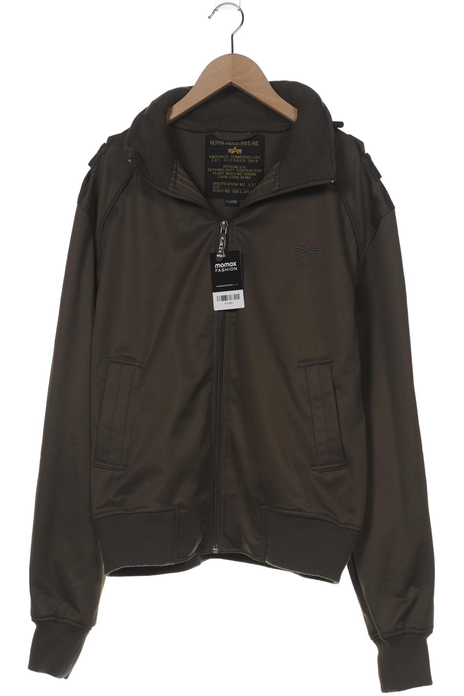 

Alpha industries Herren Jacke, grün, Gr. 54