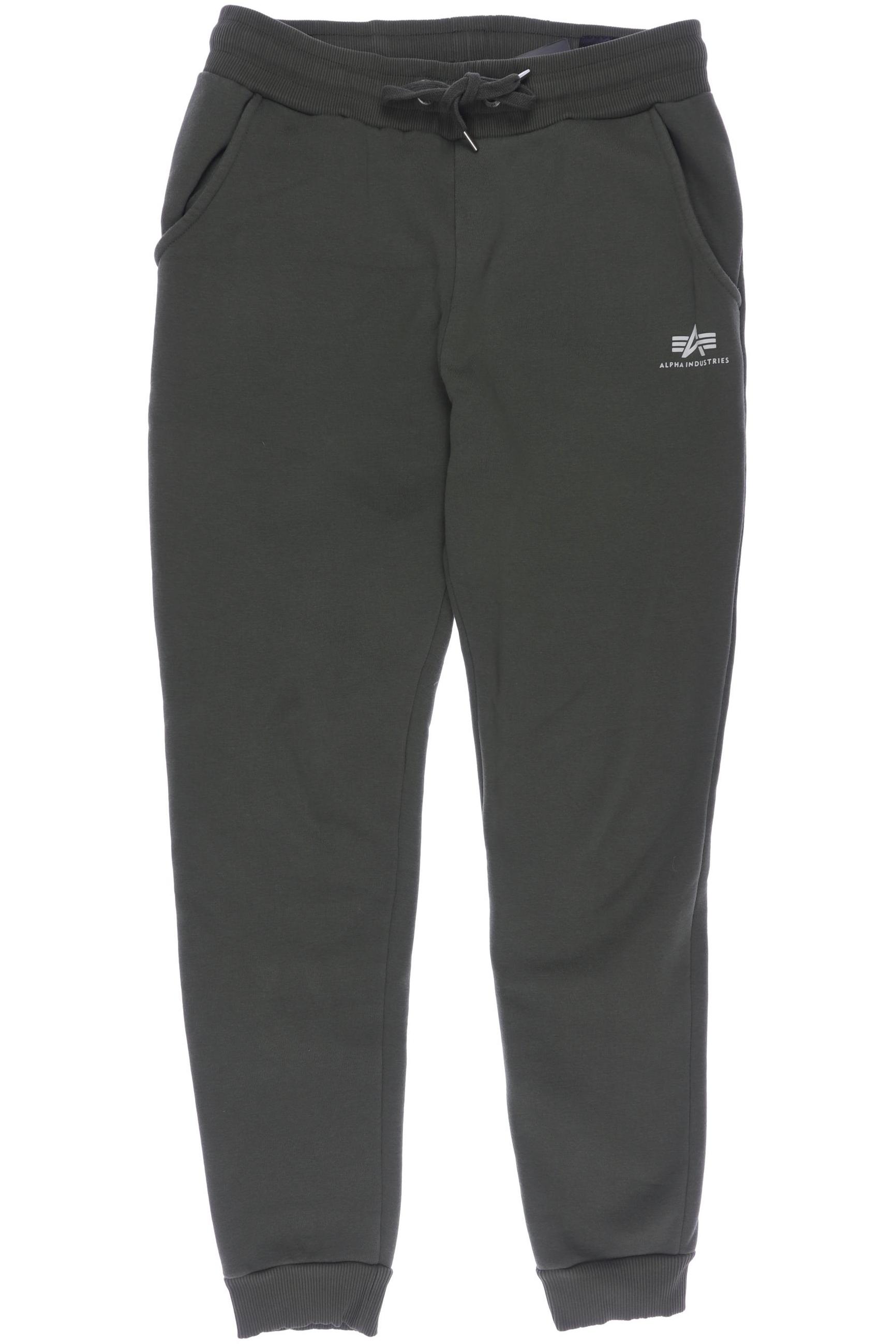

Alpha industries Herren Stoffhose, grün, Gr. 0