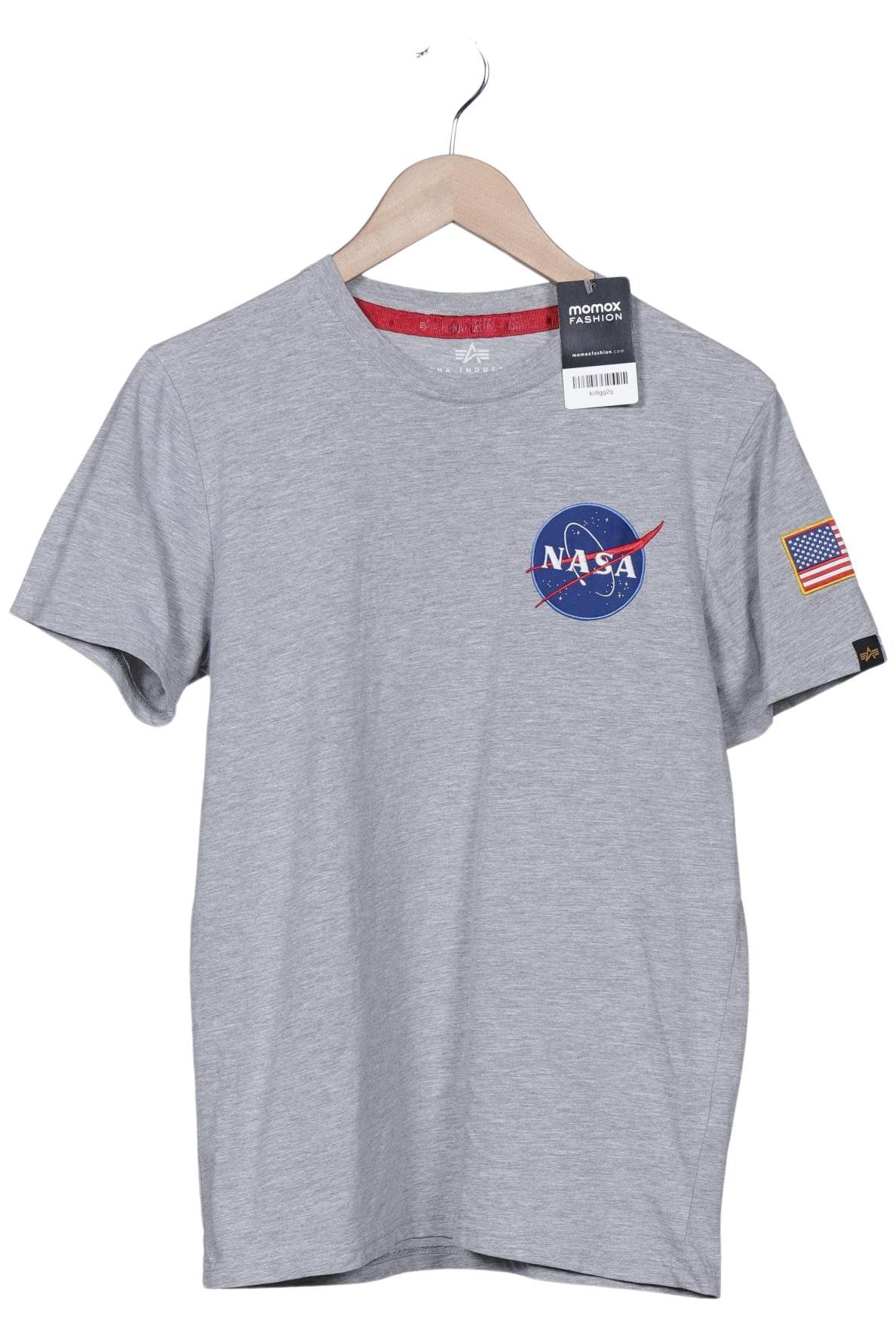 

Alpha industries Herren T-Shirt, grau, Gr. 48
