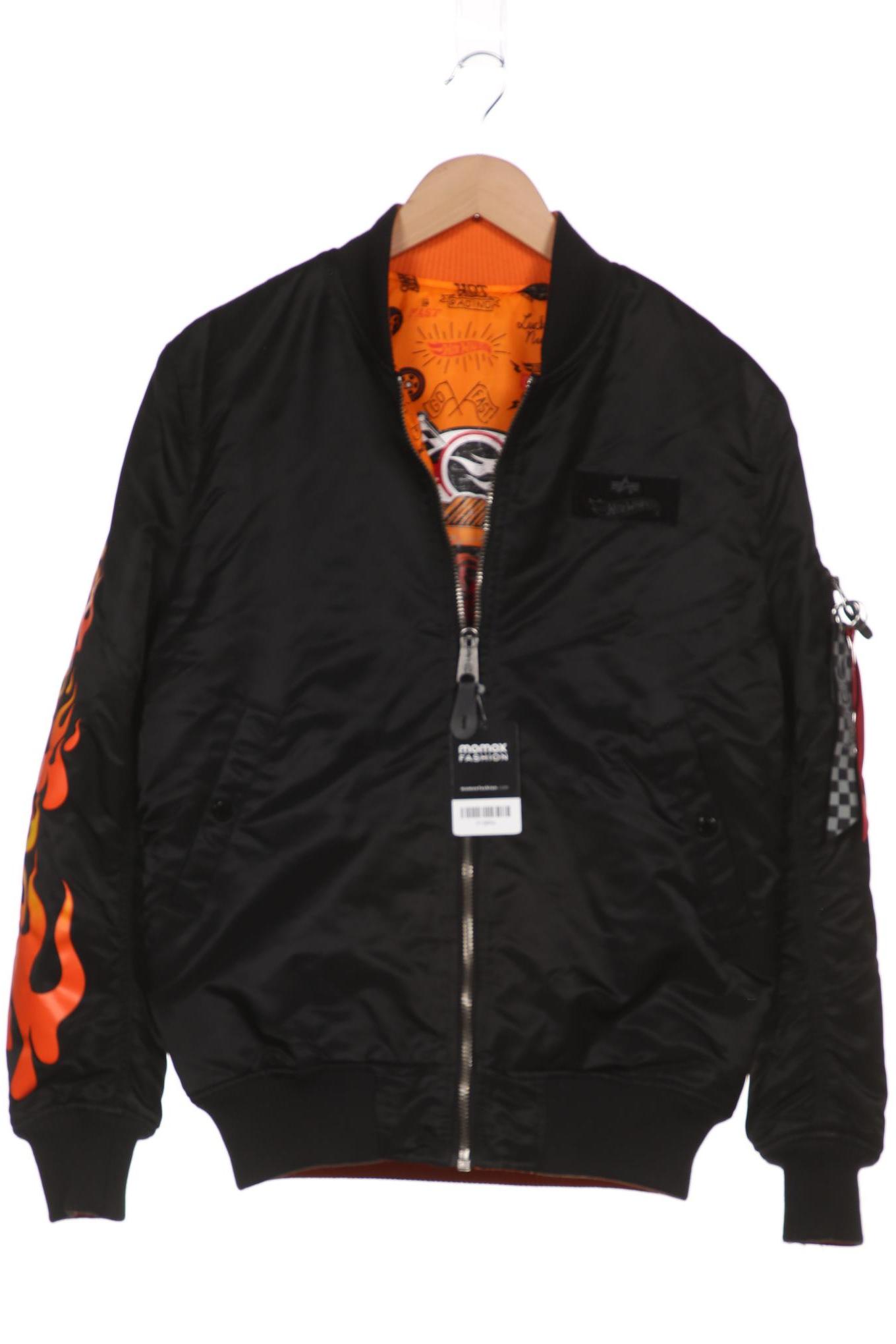 

Alpha industries Herren Jacke, schwarz, Gr. 48