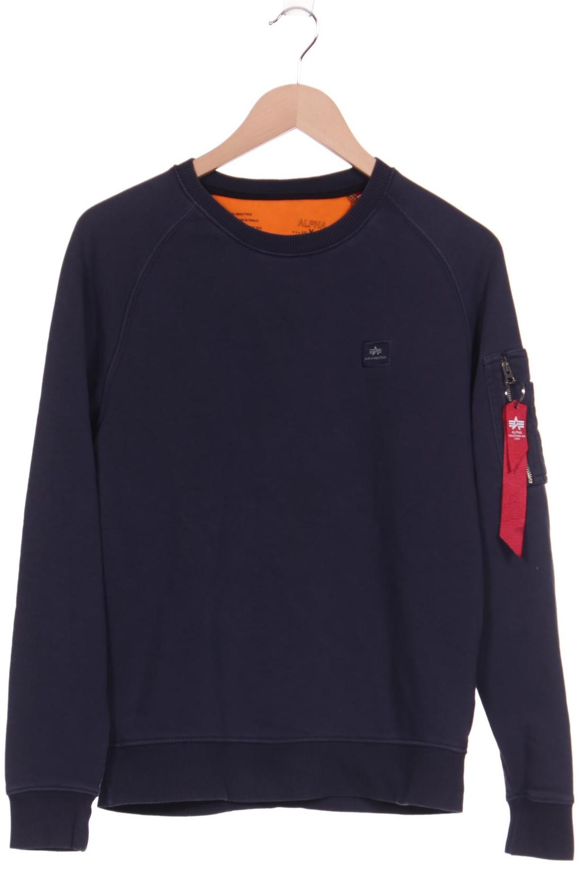 

Alpha industries Herren Sweatshirt, marineblau, Gr. 46