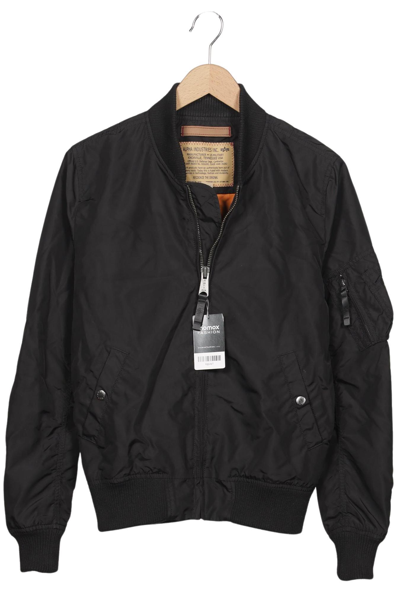

Alpha industries Herren Jacke, schwarz, Gr. 46