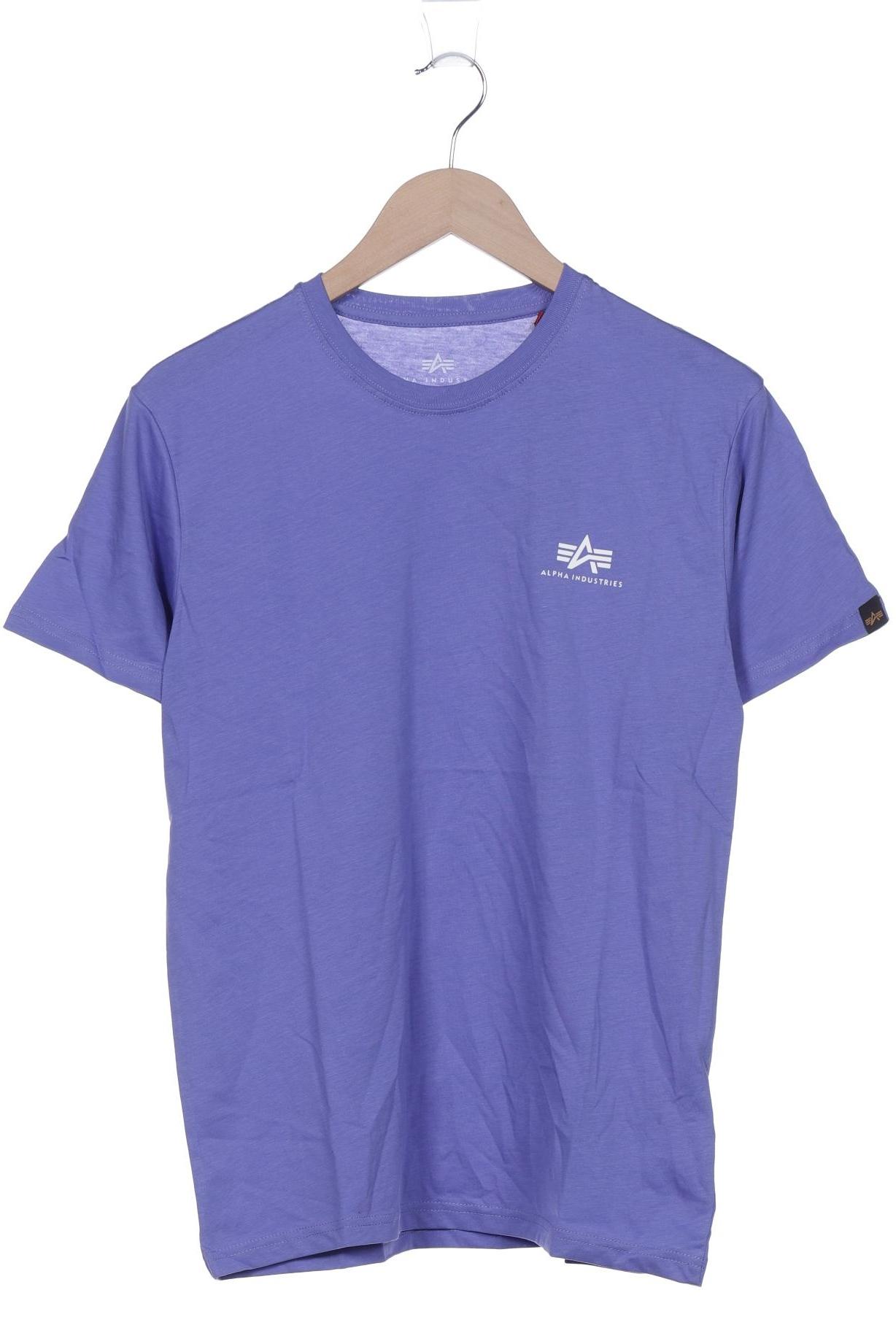 

Alpha industries Herren T-Shirt, flieder, Gr. 46